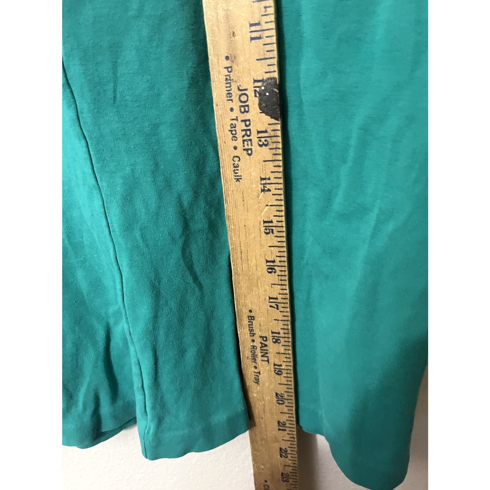 Talbots Talbots Shirt Women M Green Bell Sleeve 1/4 Zip Back Jersey Knit Stretch Size M / US 6-8 / IT 42-44 - 4 Thumbnail