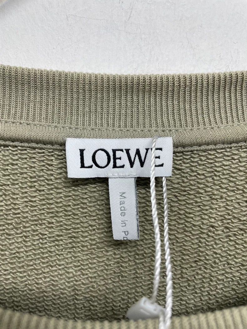 Loewe LOEWE Embroidered logo hoodie on the chest in gray and gre Size XL / US 12-14 / IT 48-50 - 5 Thumbnail