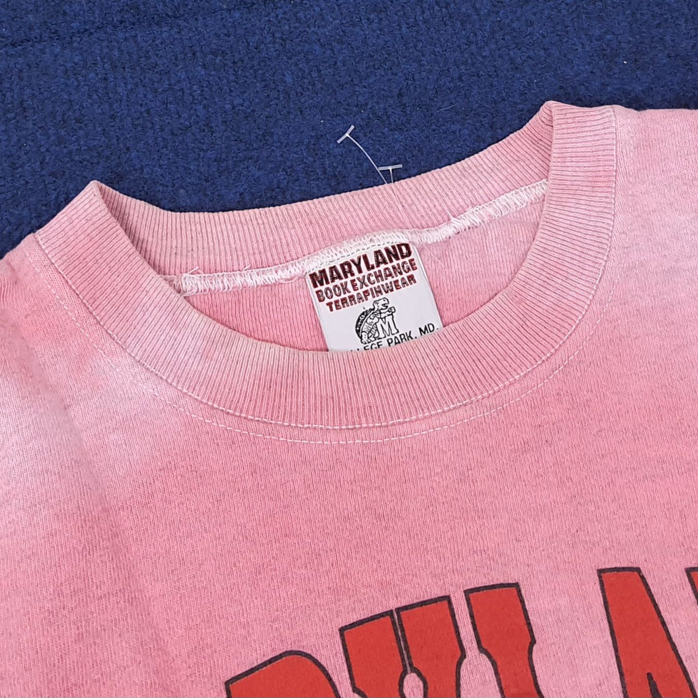 Vintage Vintage Maryland Basketball TERPS Sweatshirt C260N15 Size US M / EU 48-50 / 2 - 4 Thumbnail