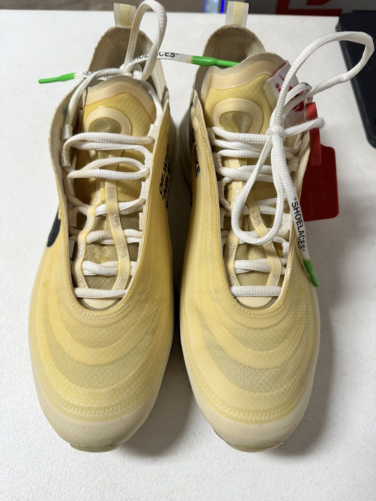 Nike × Off-White Nike off white airmax 97 Size US 10 / EU 43 - 3 Thumbnail