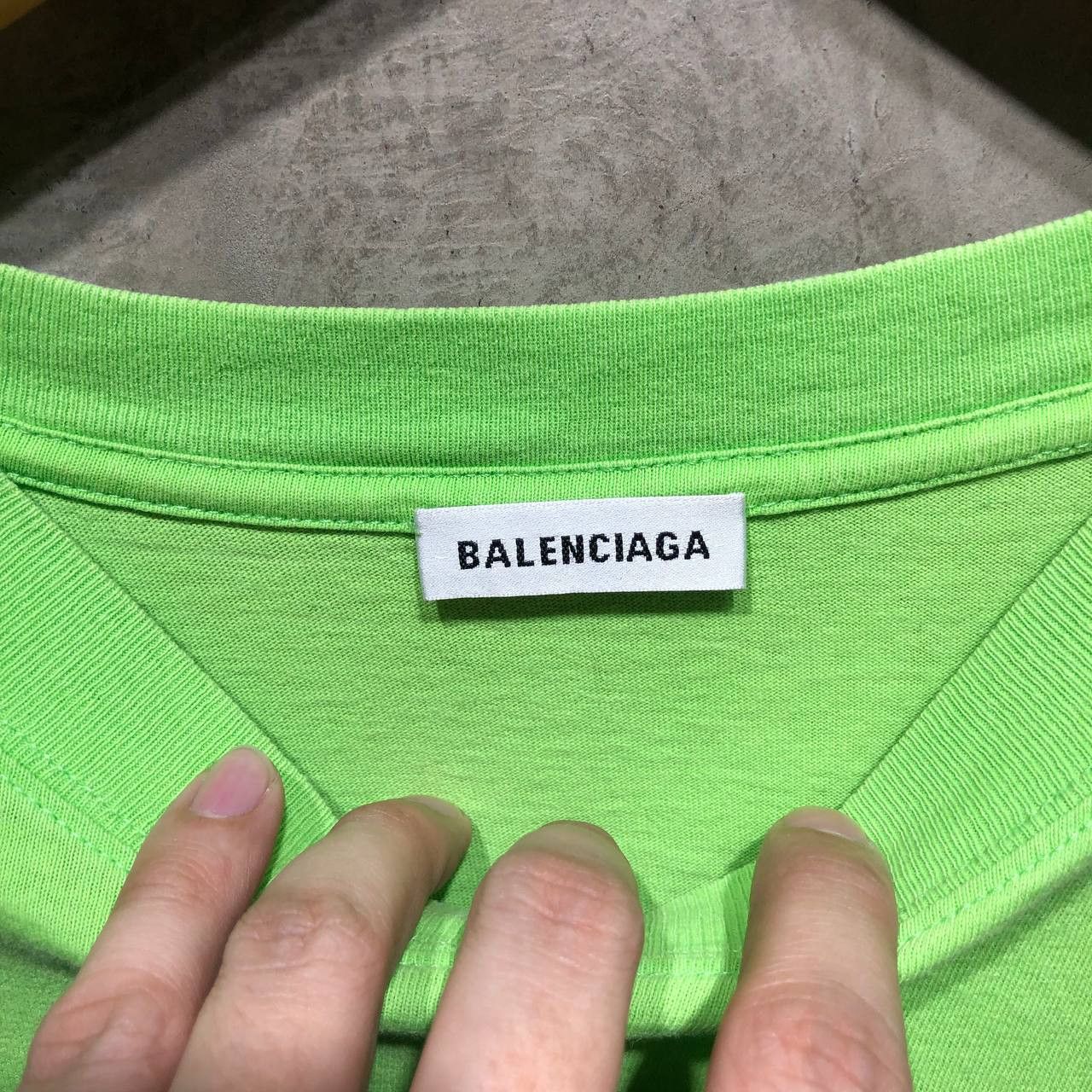 Balenciaga Balenciaga Logo print embroidered tee Size US M / EU 48-50 / 2 - 8 Thumbnail