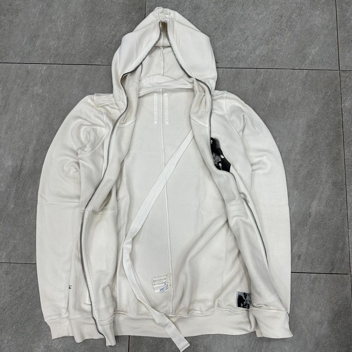 Rick Owens Drkshdw Rick Owens Drkshdw full zip hoodie Size US S / EU 44-46 / 1 - 1 Thumbnail