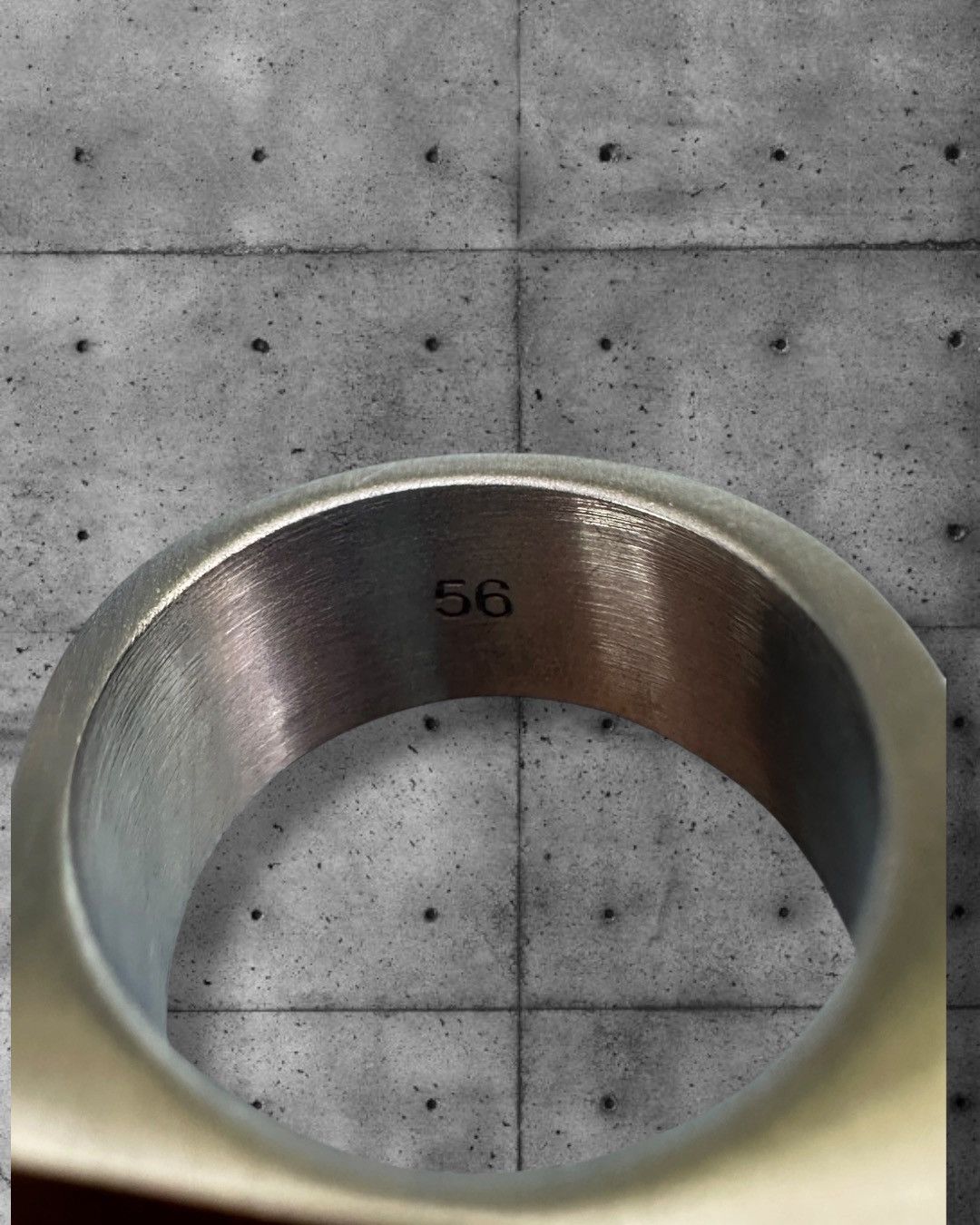 Rick Owens Rick Owens Open Trunk Ring Size 56 Size ONE SIZE - 5 Thumbnail