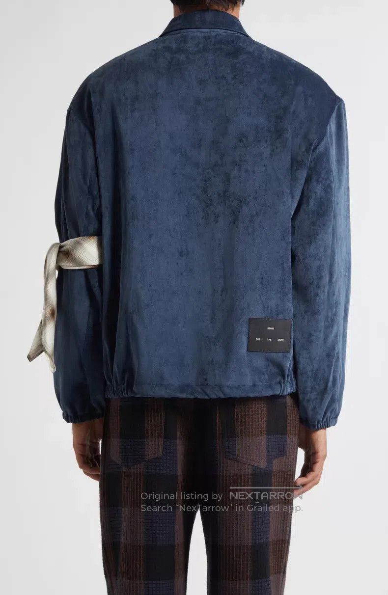 Song For The Mute Song For The Mute Faux suede square scarf jacket Size US L / EU 52-54 / 3 - 6 Thumbnail