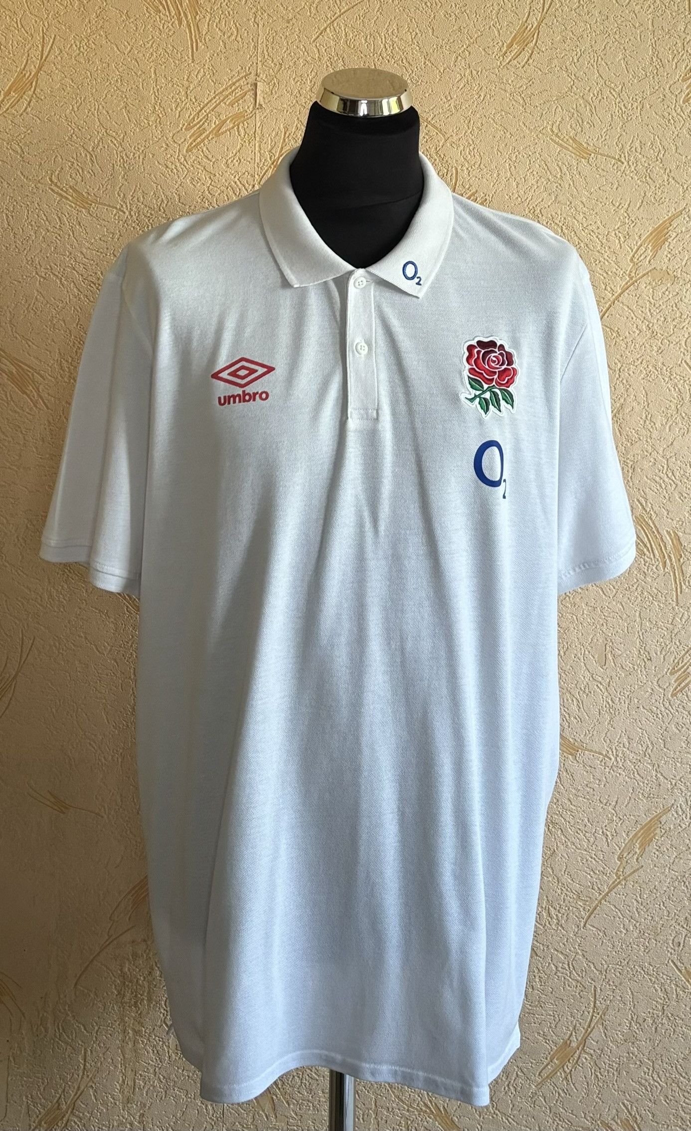 Umbro Polo England Rugby Umbro o2 size. 3XL Size US XXL / EU 58 / 5 - 1 Thumbnail