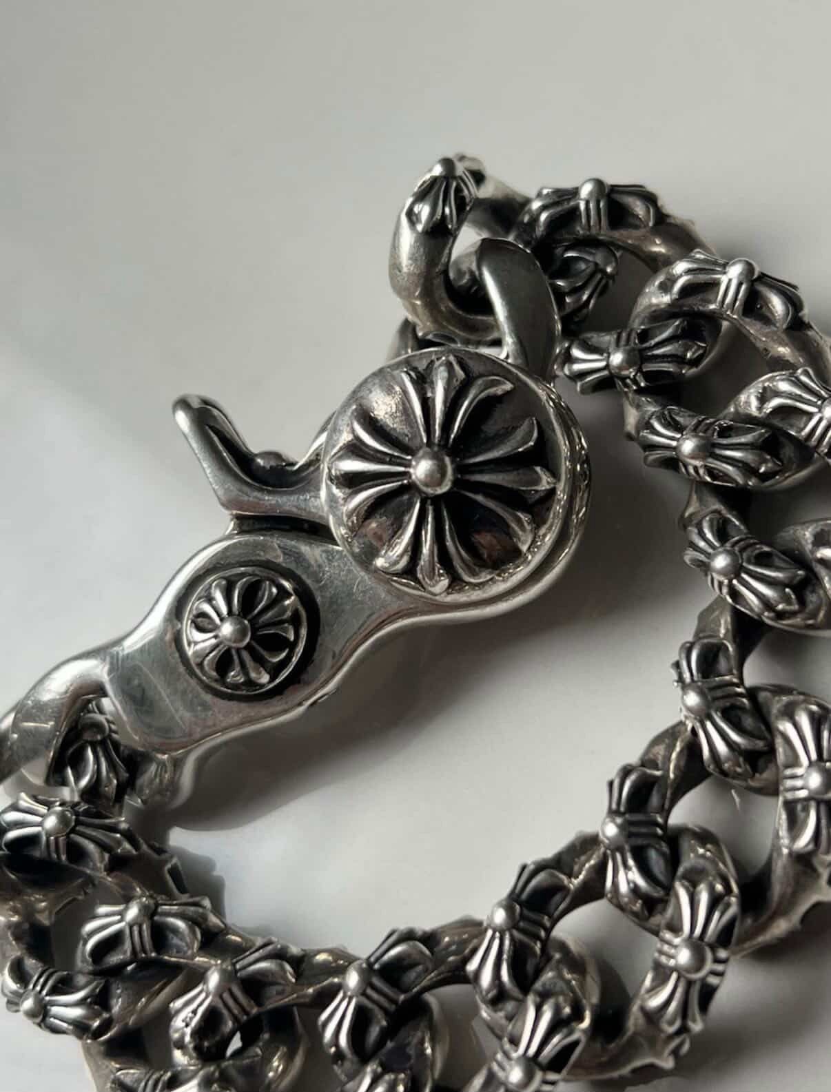 Chrome Hearts Chrome Hearts 12 link cuban chain Size ONE SIZE - 3 Thumbnail