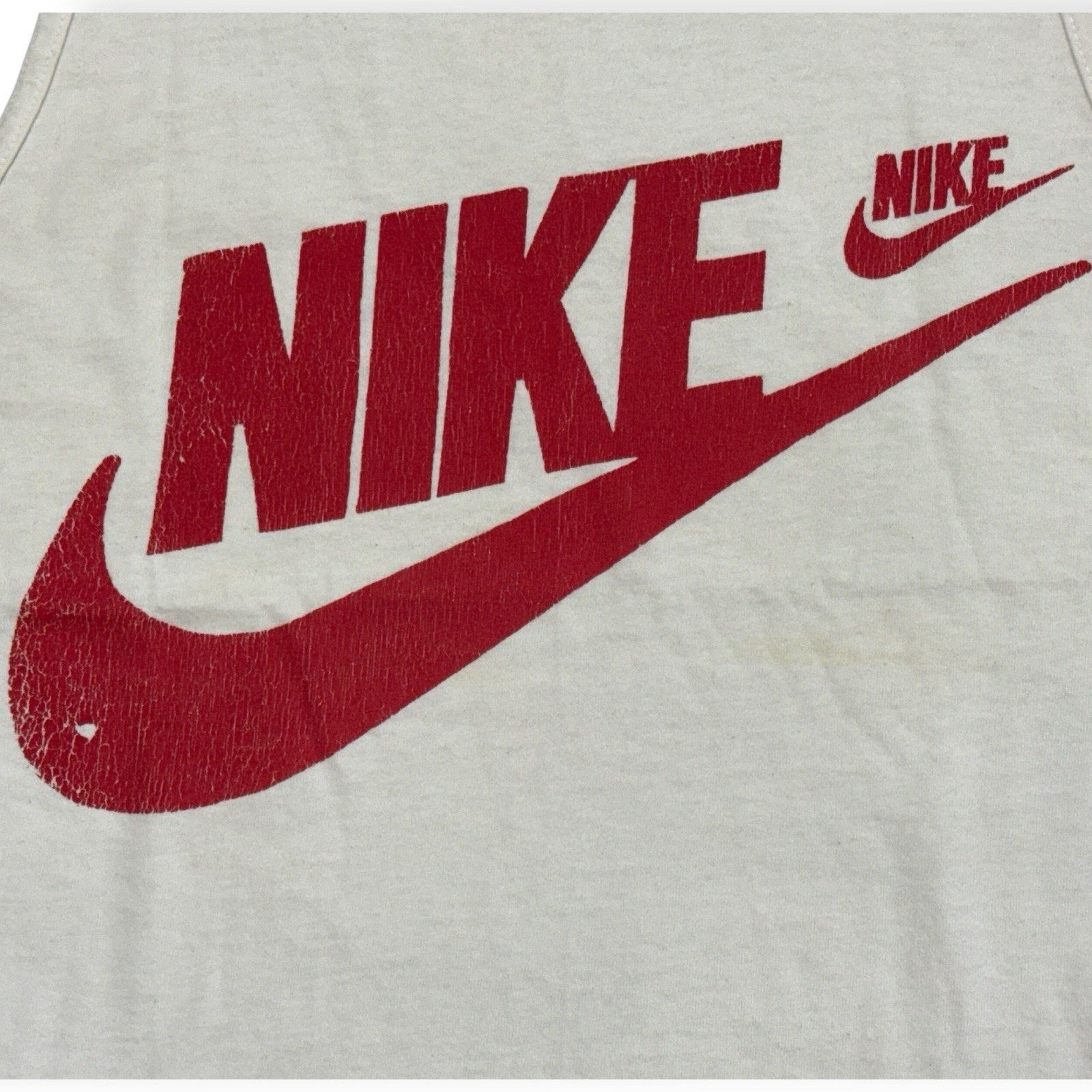 Nike RARE vintage Nike Double Logo Men’s tank top Size M/L Size US L / EU 52-54 / 3 - 2 Thumbnail
