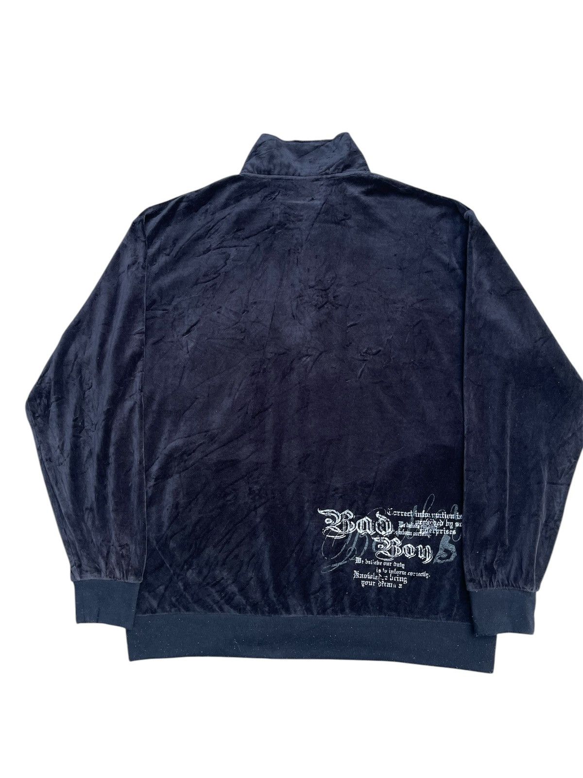 Japanese Brand × Vintage Bad Boy California USA Spellout Zipper Sweater Size US XL / EU 56 / 4 - 2 Thumbnail