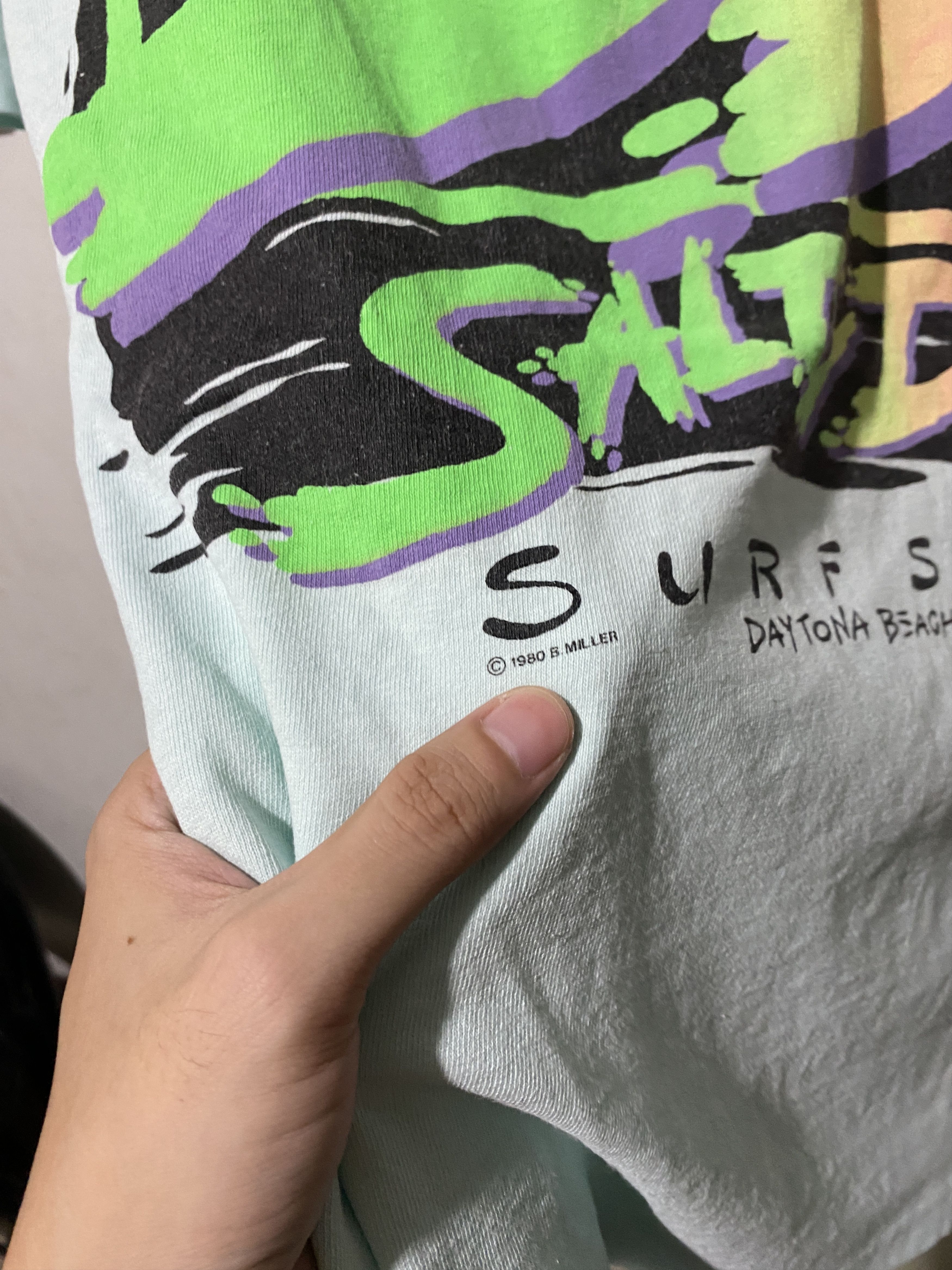 Vintage Vintage 80s Salty Dog Pocket Tee Size US M / EU 48-50 / 2 - 3 Thumbnail