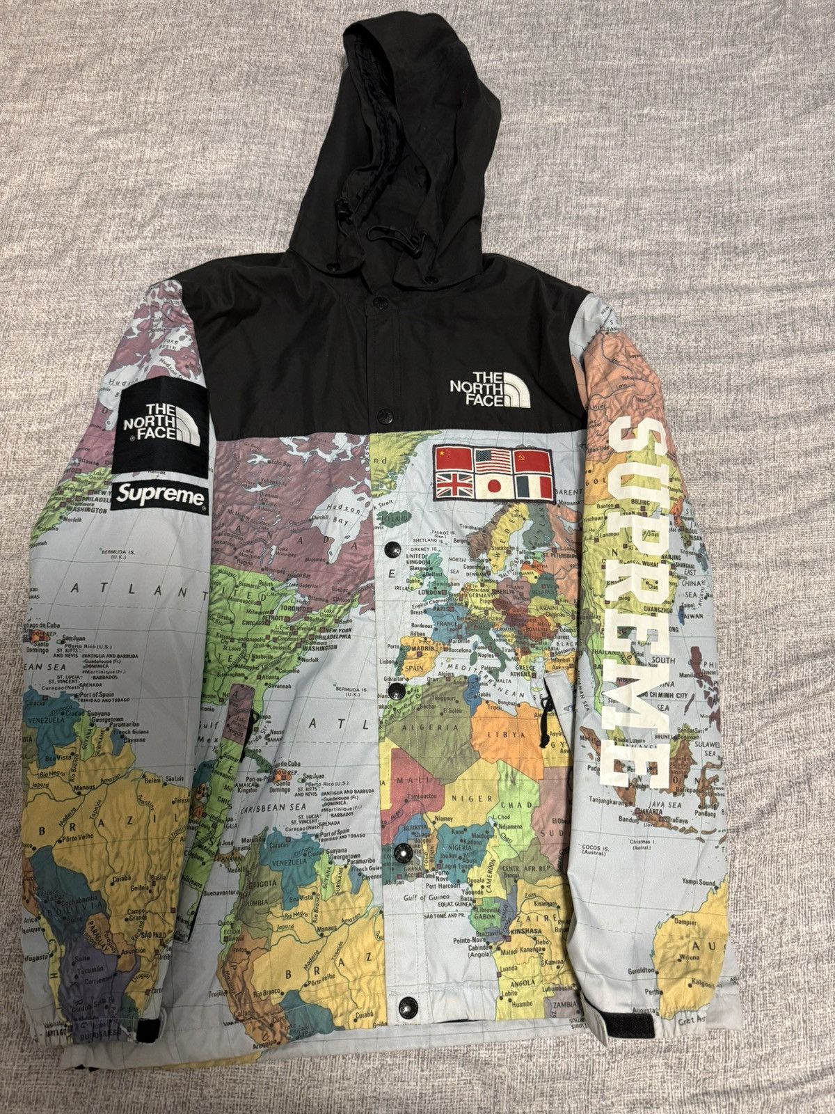 Supreme × The North Face Supreme tnf the north face maps atlas coach Jacket Size US S / EU 44-46 / 1 - 1 Thumbnail