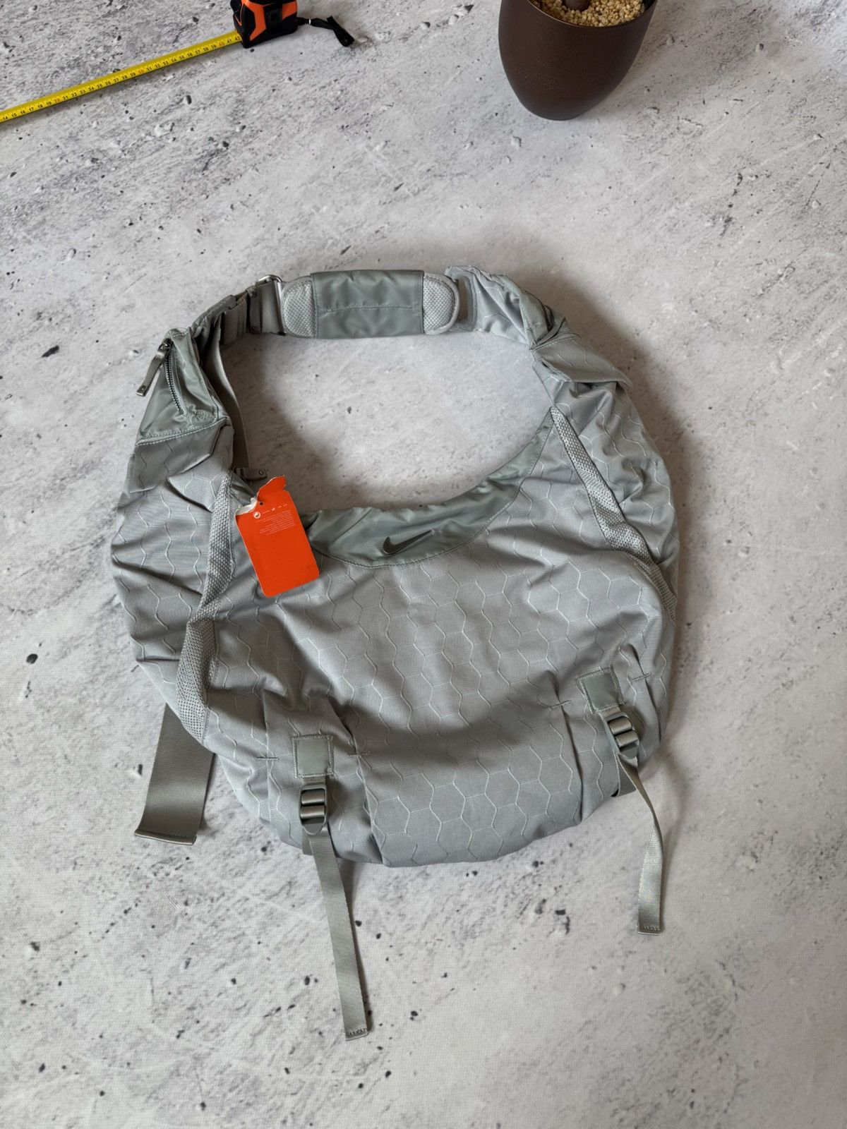 Nike × Vintage NIKE VINTAGE BASIC LOGO 00s 90s PINTEREST STYLE SLING BAG Size ONE SIZE - 1 Thumbnail