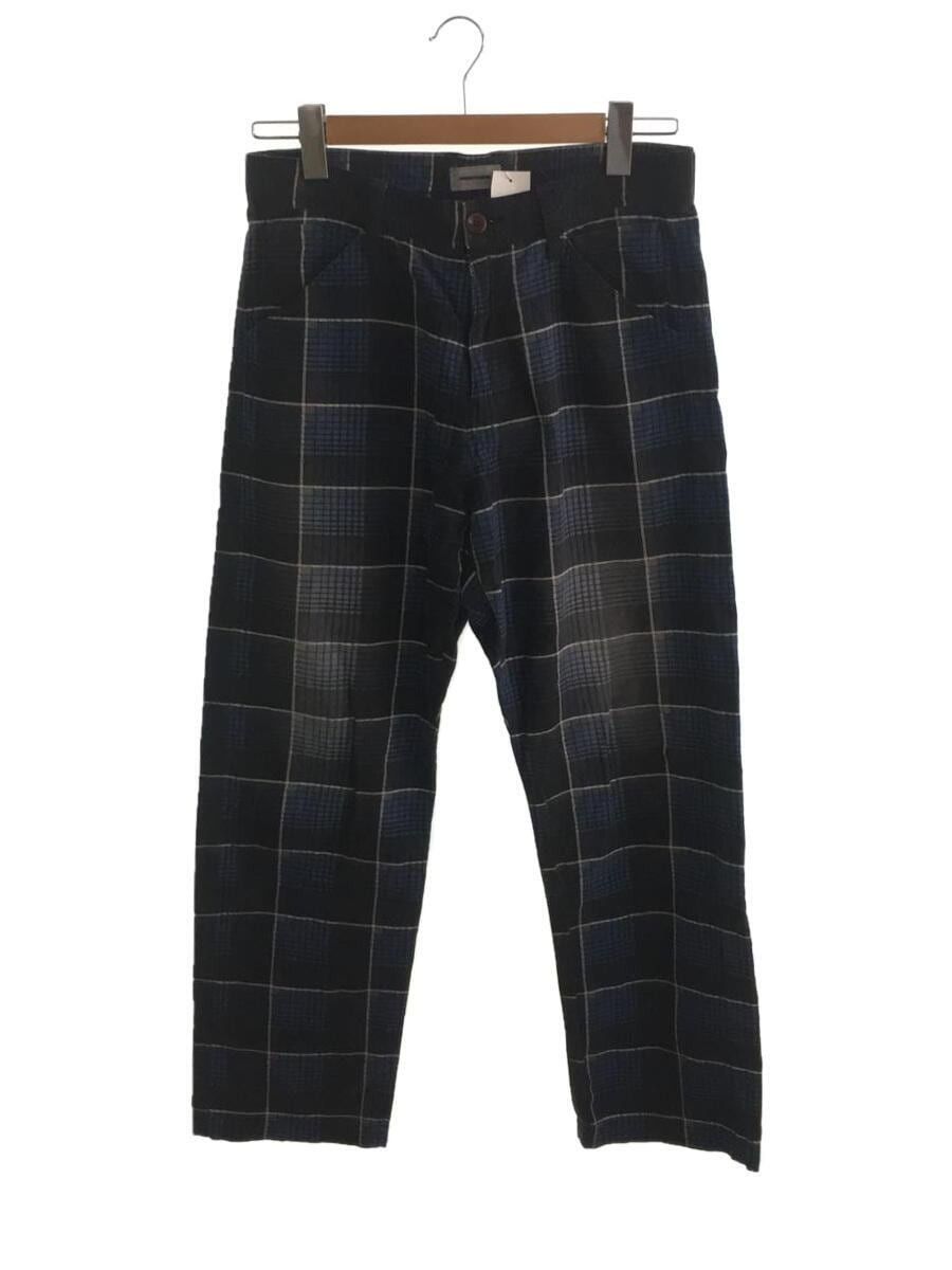 image of Undercover Ss12 Checkered Pants in Blue, Men's (Size 31)