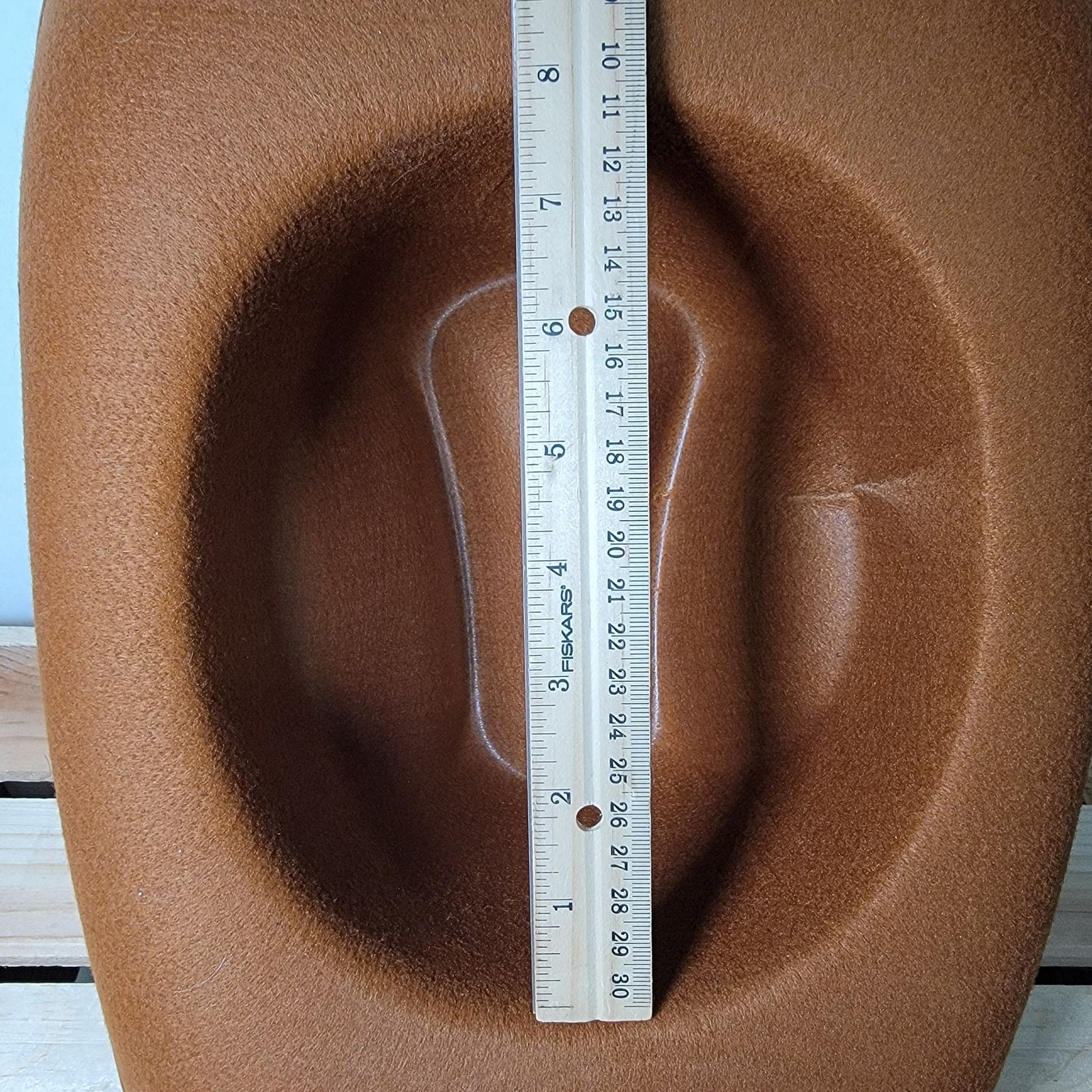 & Other Stories Unbranded Brown Felt Cowboy Hat Size ONE SIZE - 6 Thumbnail