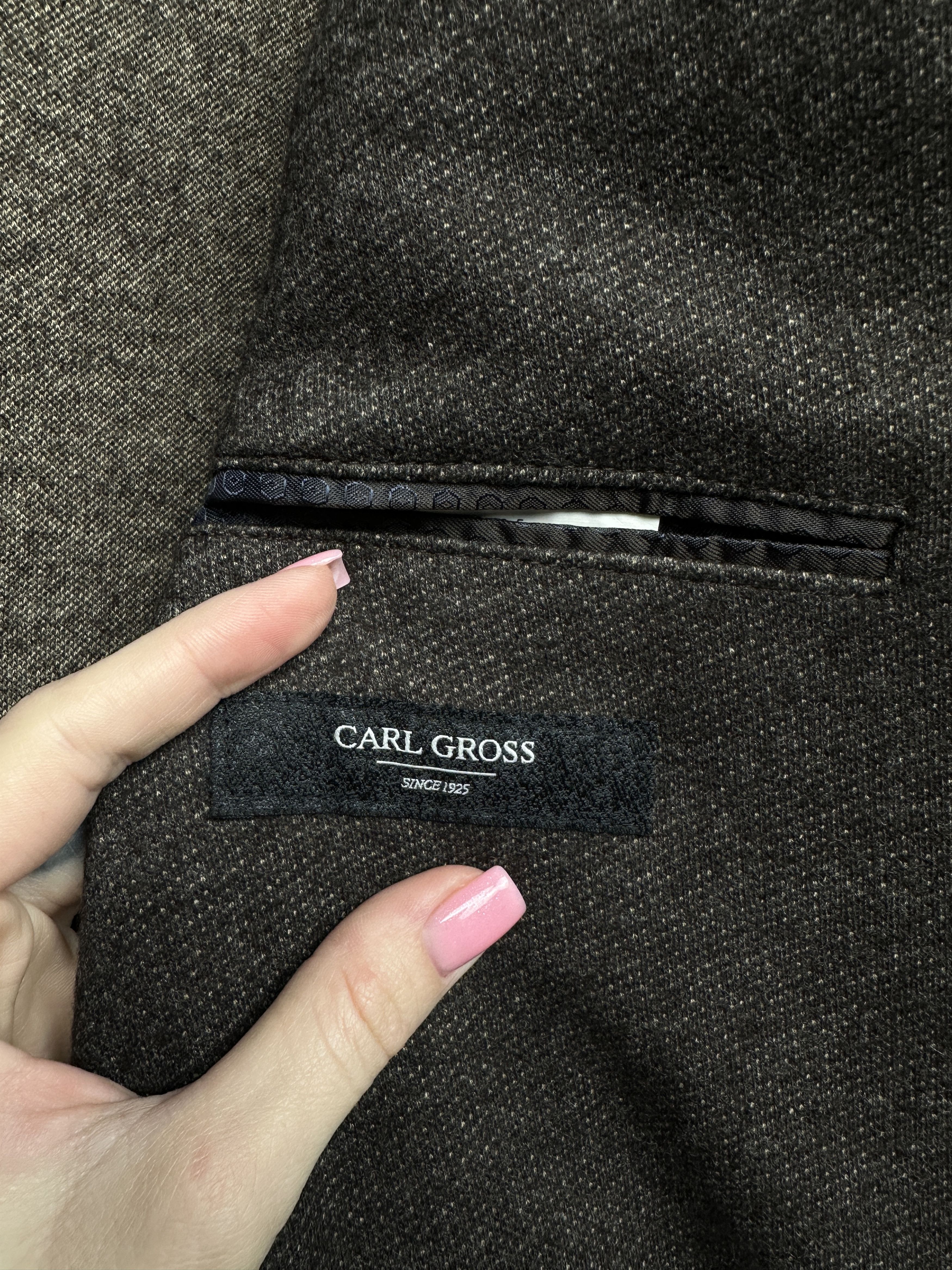 Other Carl Gross Mens Wool Blazer Jacket Size US L / EU 52-54 / 3 - 3 Thumbnail