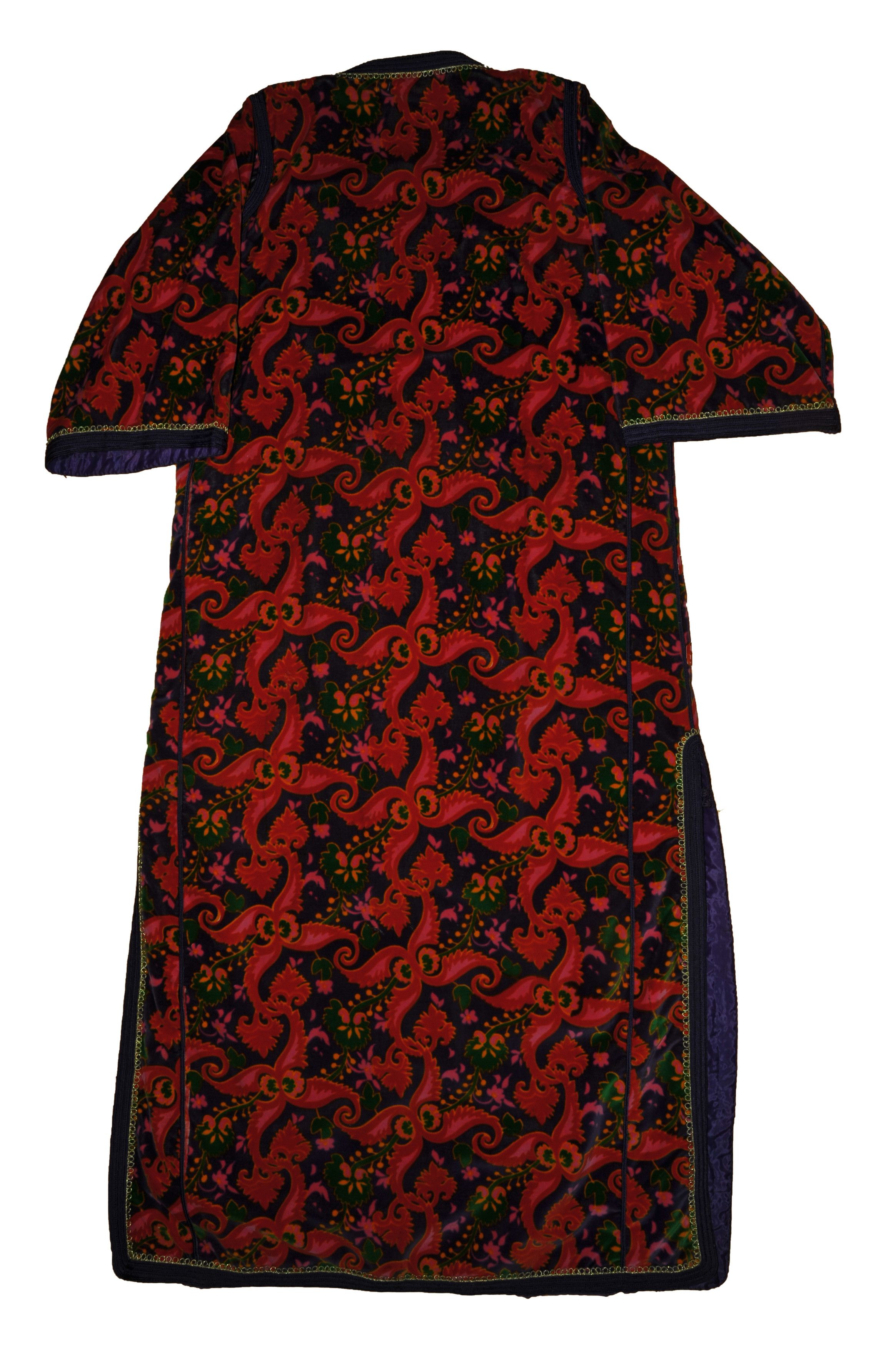 Vintage Vintage Moroccan Handsewn Caftan Hippie Bohemian Size L / US 10 / IT 46 - 2 Thumbnail