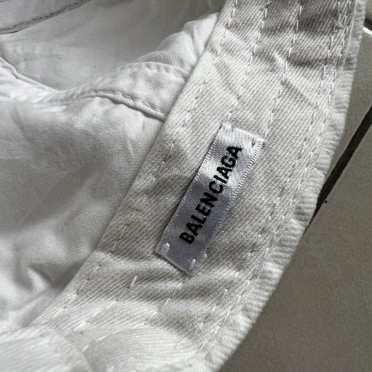 Balenciaga Balenciaga Embroidery Logo Baseball Hat Size ONE SIZE - 6 Thumbnail