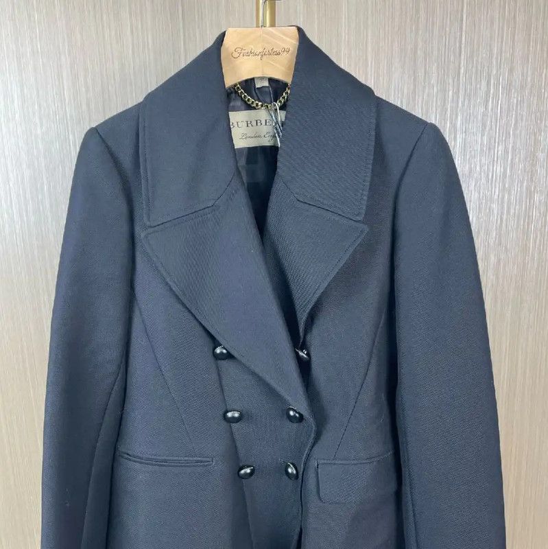 Burberry Burberry Women's Black Wool Jacket Size M / US 6-8 / IT 42-44 - 1 Thumbnail