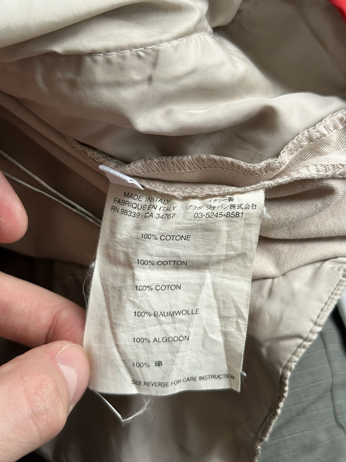 Prada 2003 Prada Cotton Beige Bootcut Chino Pants Women Size IT 42 Size 28" / US 6 / IT 42 - 13 Thumbnail