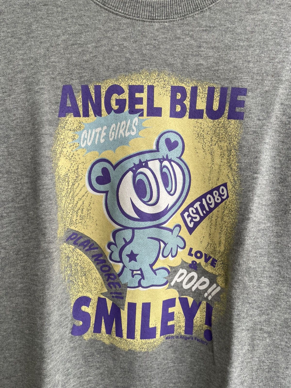 Angel Blue 2000s Angel Blue Sweater Cute Girl Graphic Y2K Hysteric CDG Size US S / EU 44-46 / 1 - 2 Thumbnail