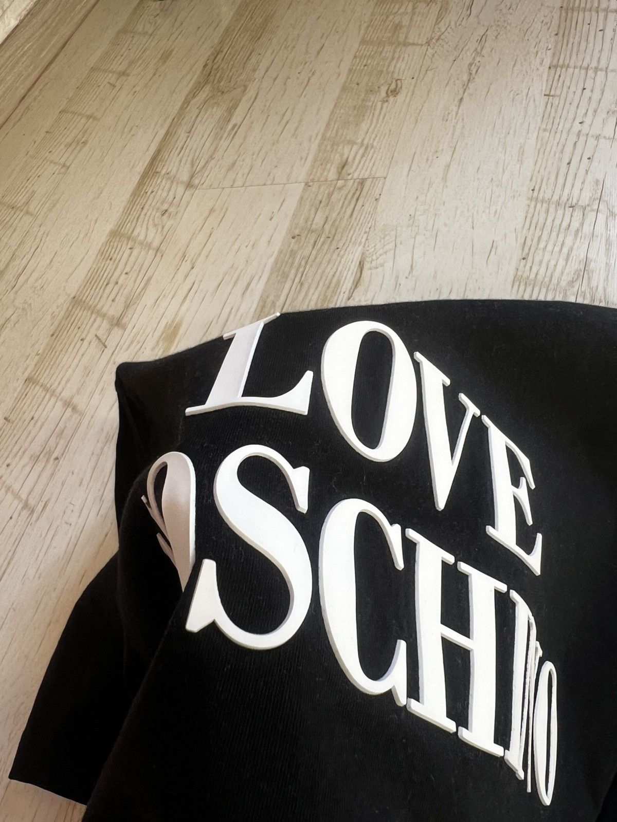 Moschino Love Moschino Logo T-Shirt Black M Size US M / EU 48-50 / 2 - 5 Thumbnail