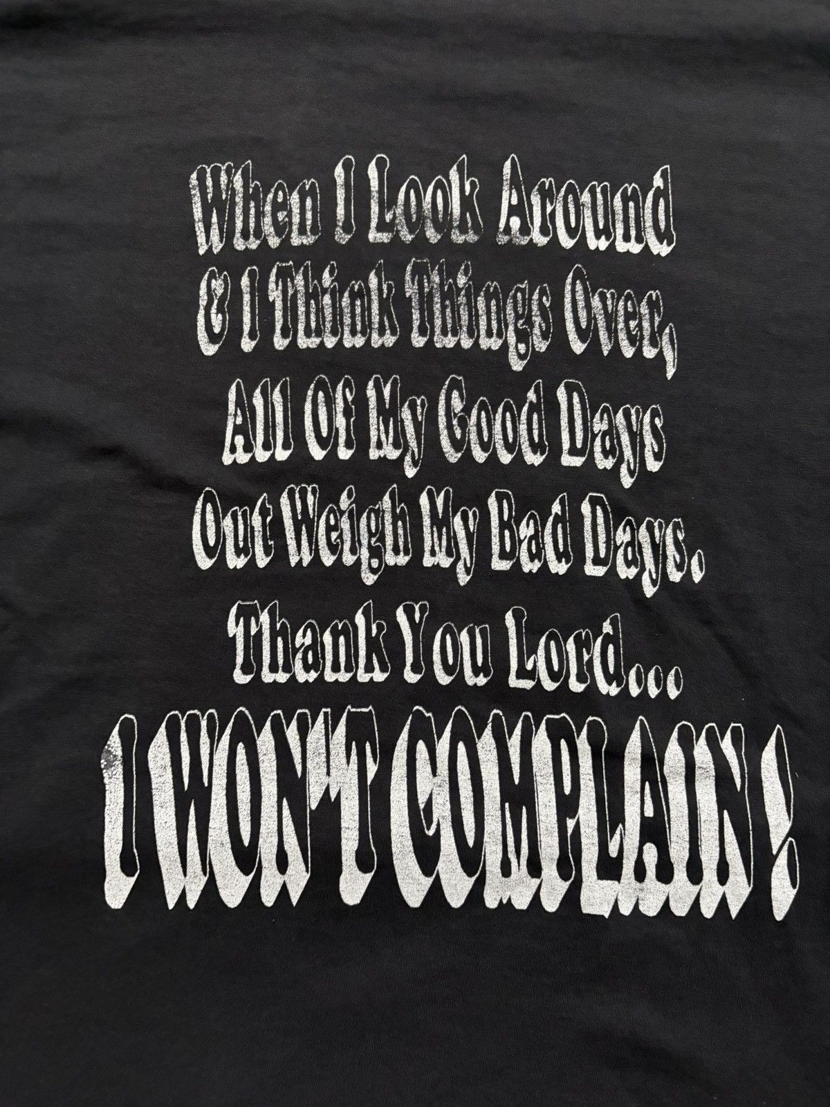 Rap Tees 🔥HOT🔥 VINTAGE "GOD HAS BEEN SO GOOD 2 ME !" VERY RARE Size US XXL / EU 58 / 5 - 7 Thumbnail
