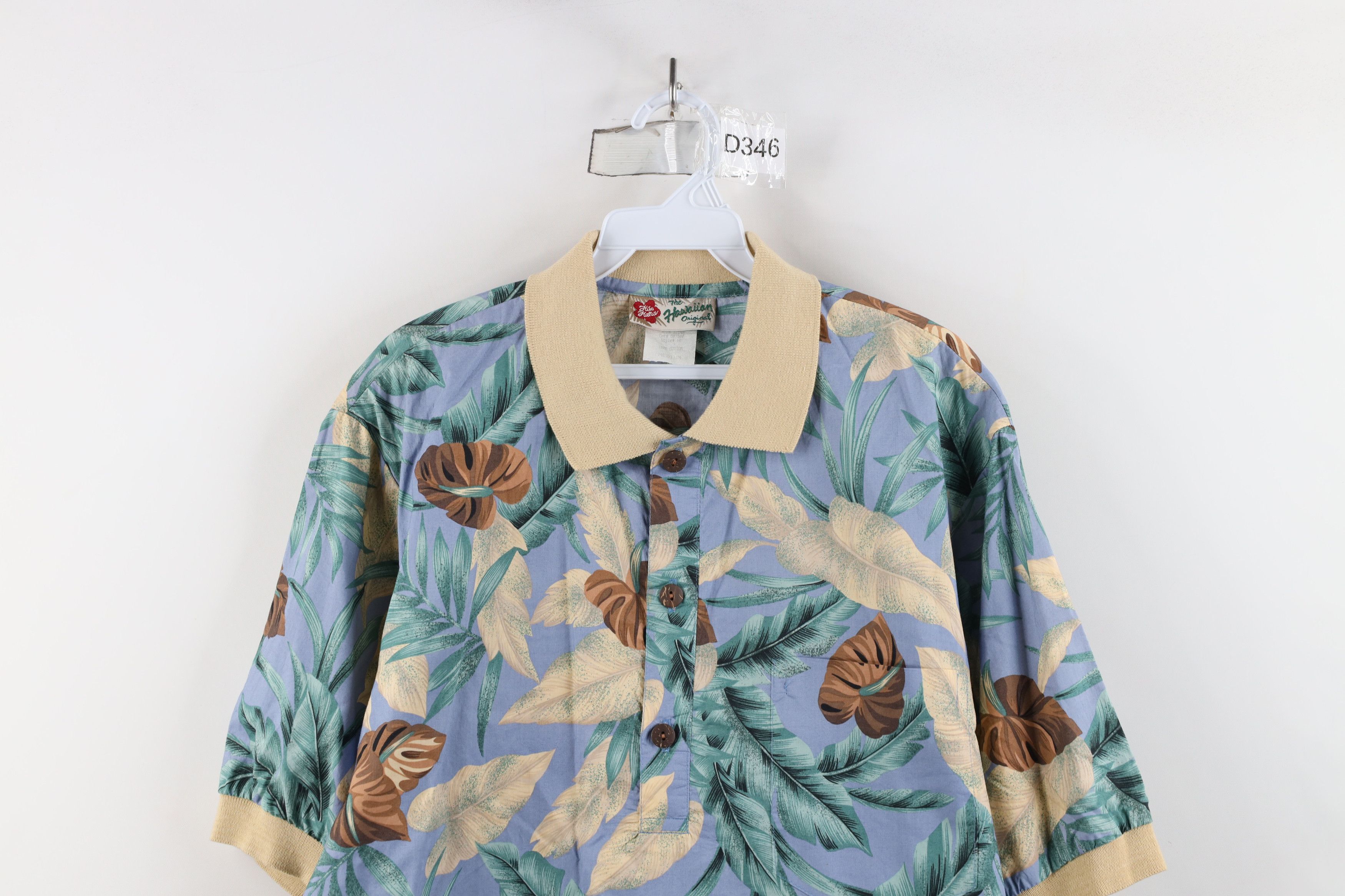 Vintage Vintage 90s Streetwear Collared Button Down Polo Shirt USA Size US M / EU 48-50 / 2 - 2 Thumbnail