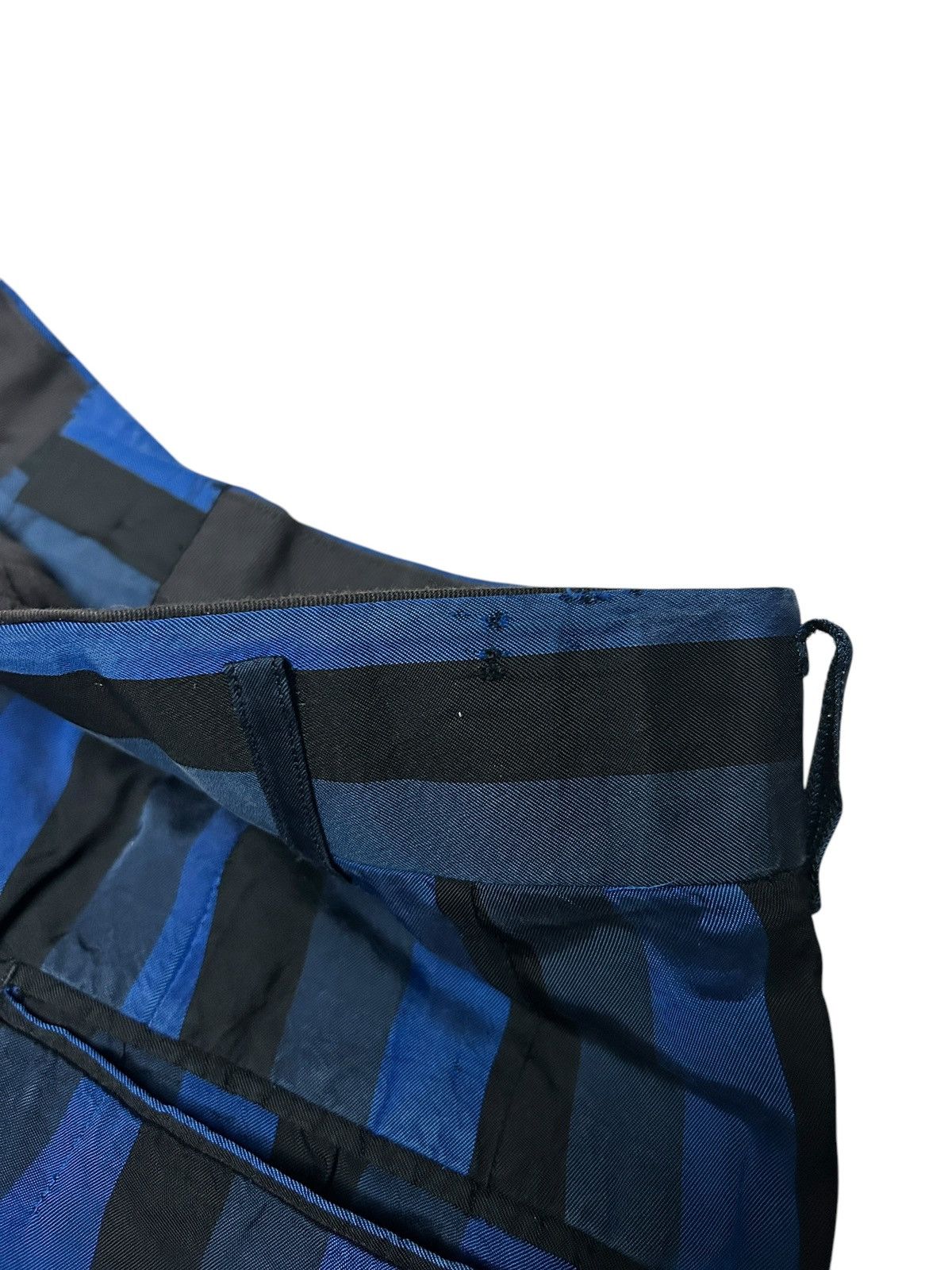 JOHN LAWRENCE SULLIVAN Stripe Pleated Trousers Size US 28 / EU 44 - 9 Thumbnail