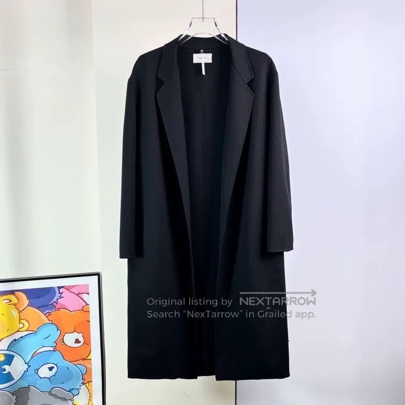The Row The Row size 4 Black Wool Coat Jacket Size M / US 6-8 / IT 42-44 - 1 Thumbnail