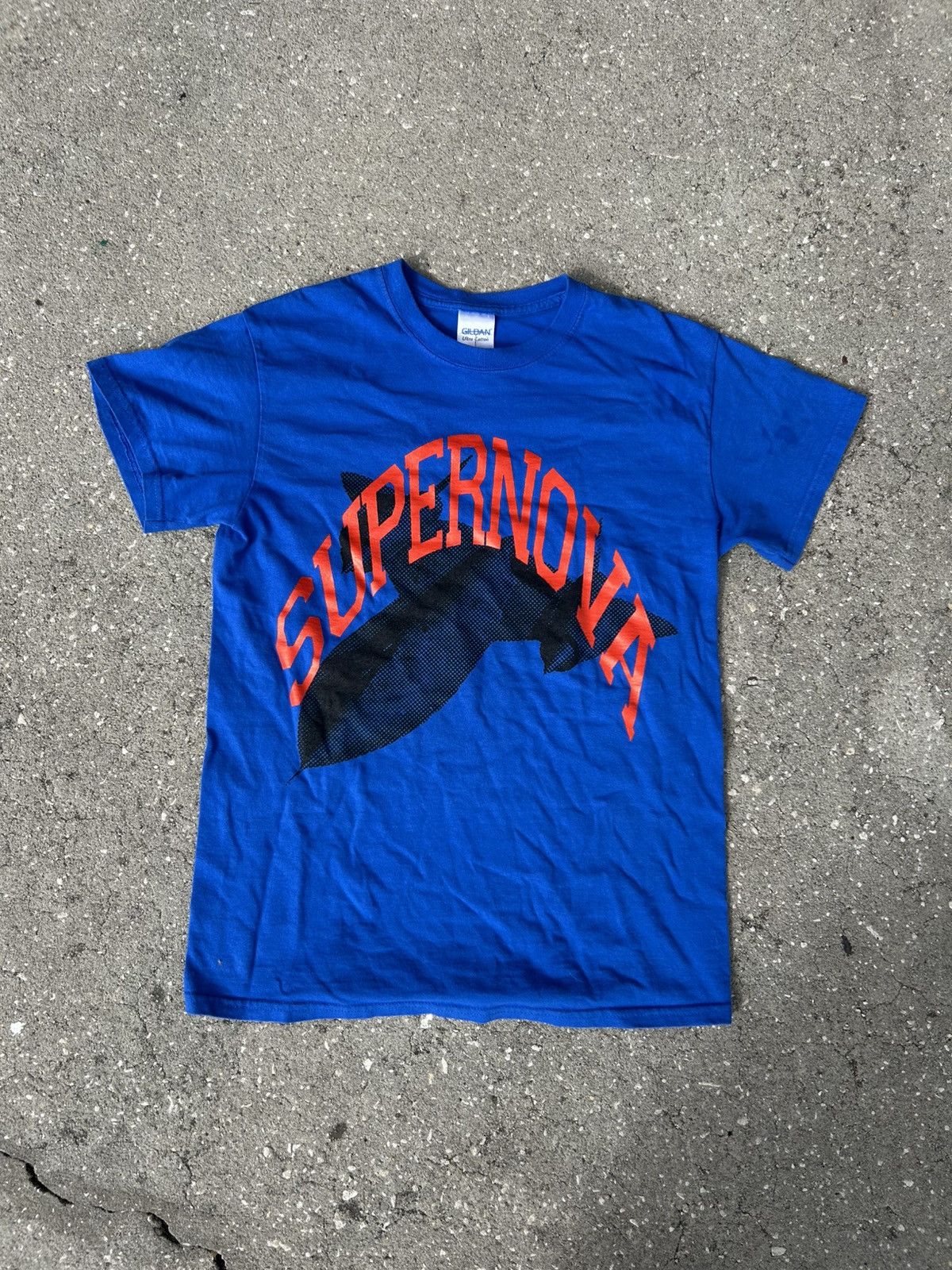 Other 1/1 Your World Supernova sr71 blue graphic tee t shirt Size US S / EU 44-46 / 1 - 1 Thumbnail