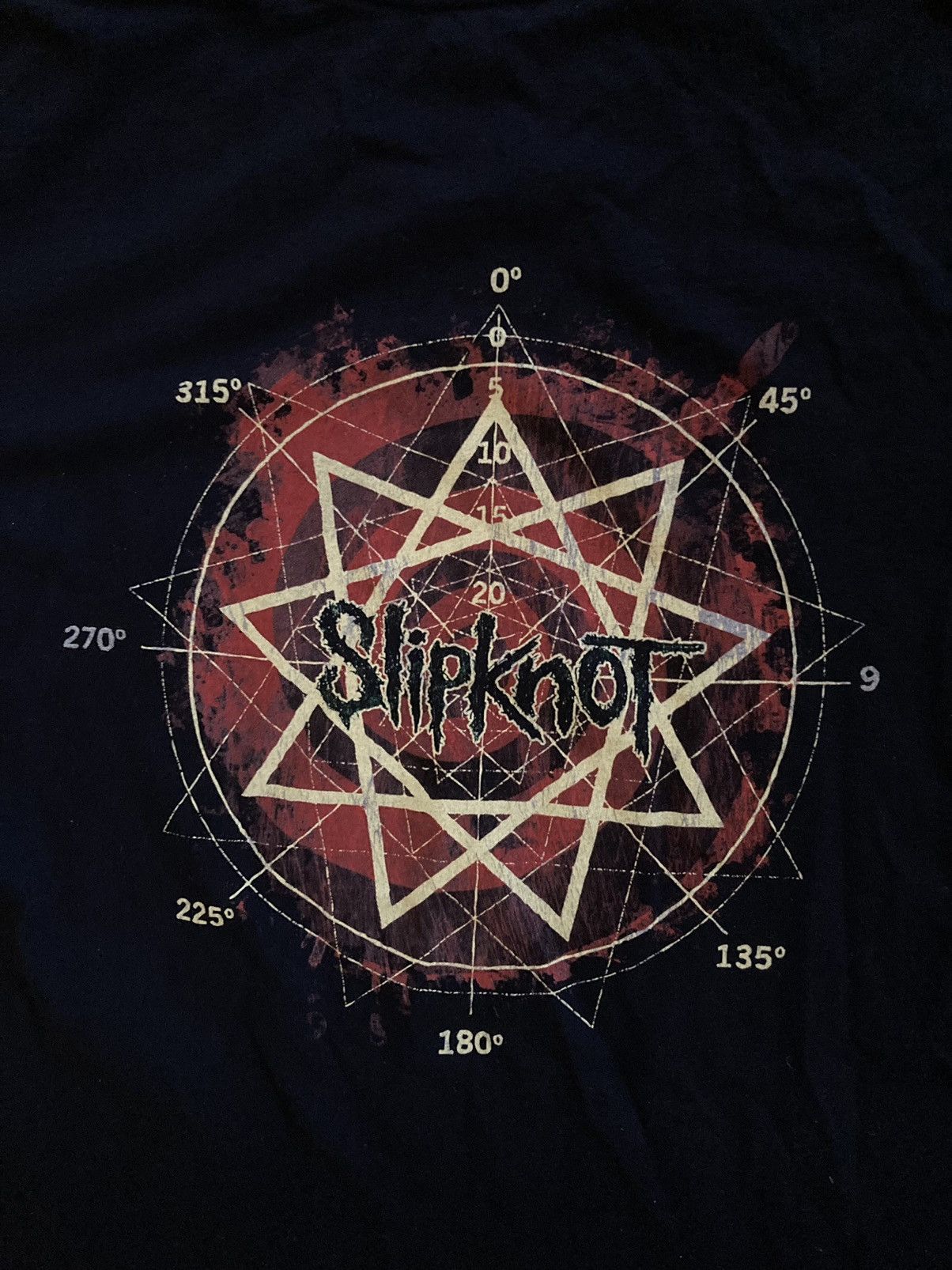 Designer × Vintage Slipknot Seven 2010 Men’s Double Sided Vintage Rare T Shirt Size US L / EU 52-54 / 3 - 6 Thumbnail