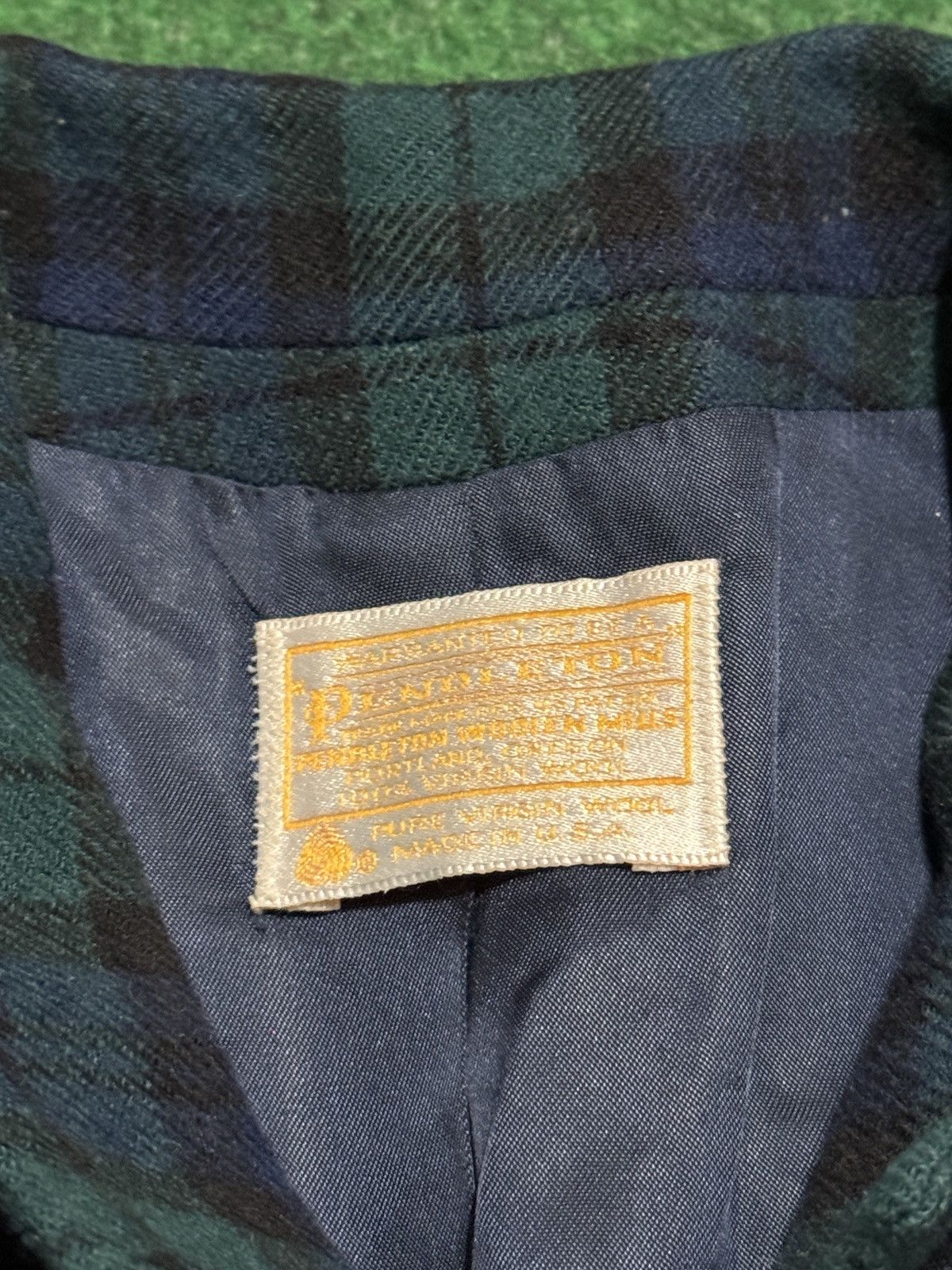 Pendleton Vintage Pendleton 2 Button 12/14 Plaid Wool Blazer Jacket Size XL / US 12-14 / IT 48-50 - 2 Thumbnail