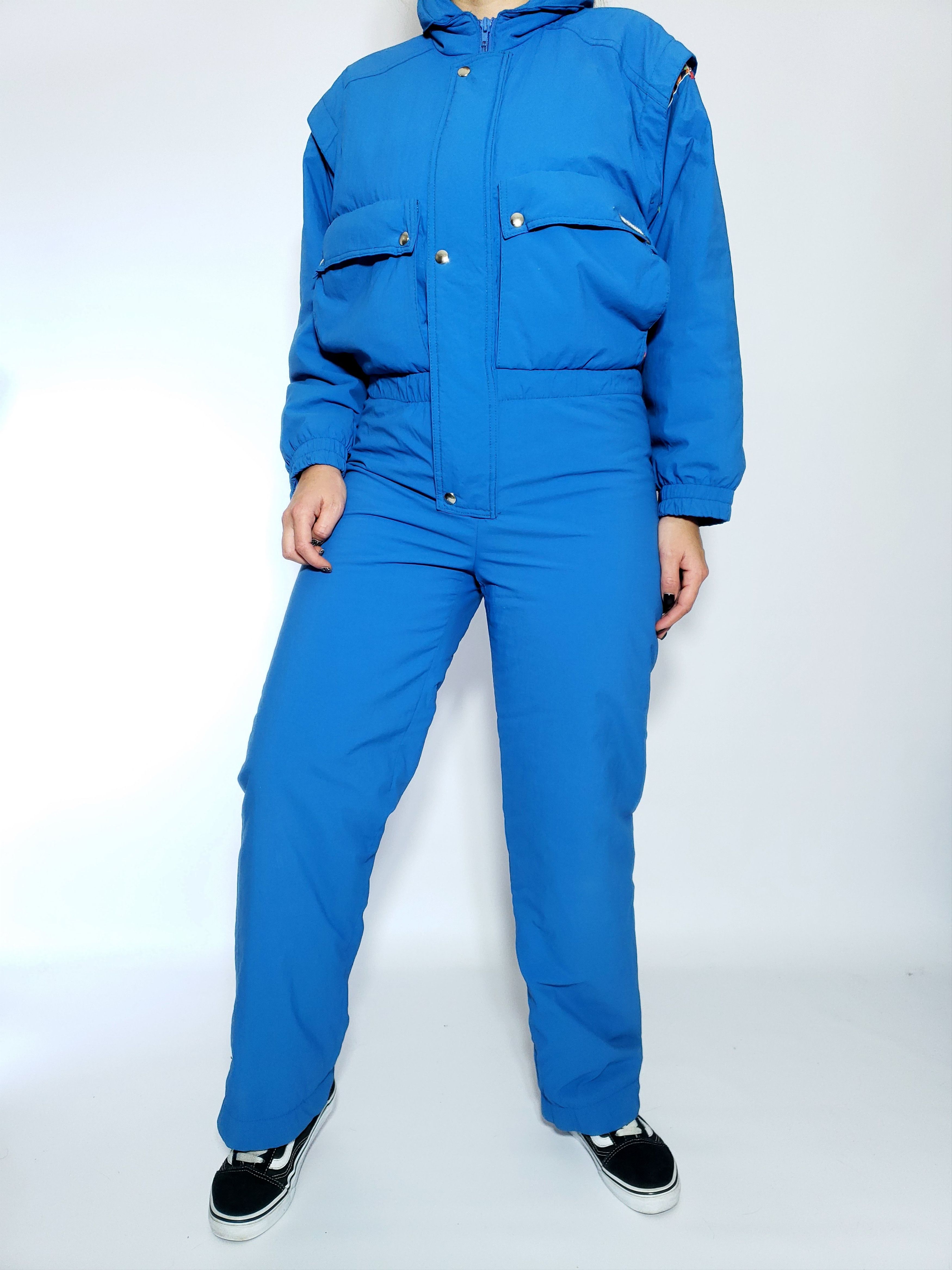 Colmar Vintage Colmar Ski Snowsuit Skisuit Warm made in Italy Size 27" / US 4 / IT 40 - 3 Thumbnail