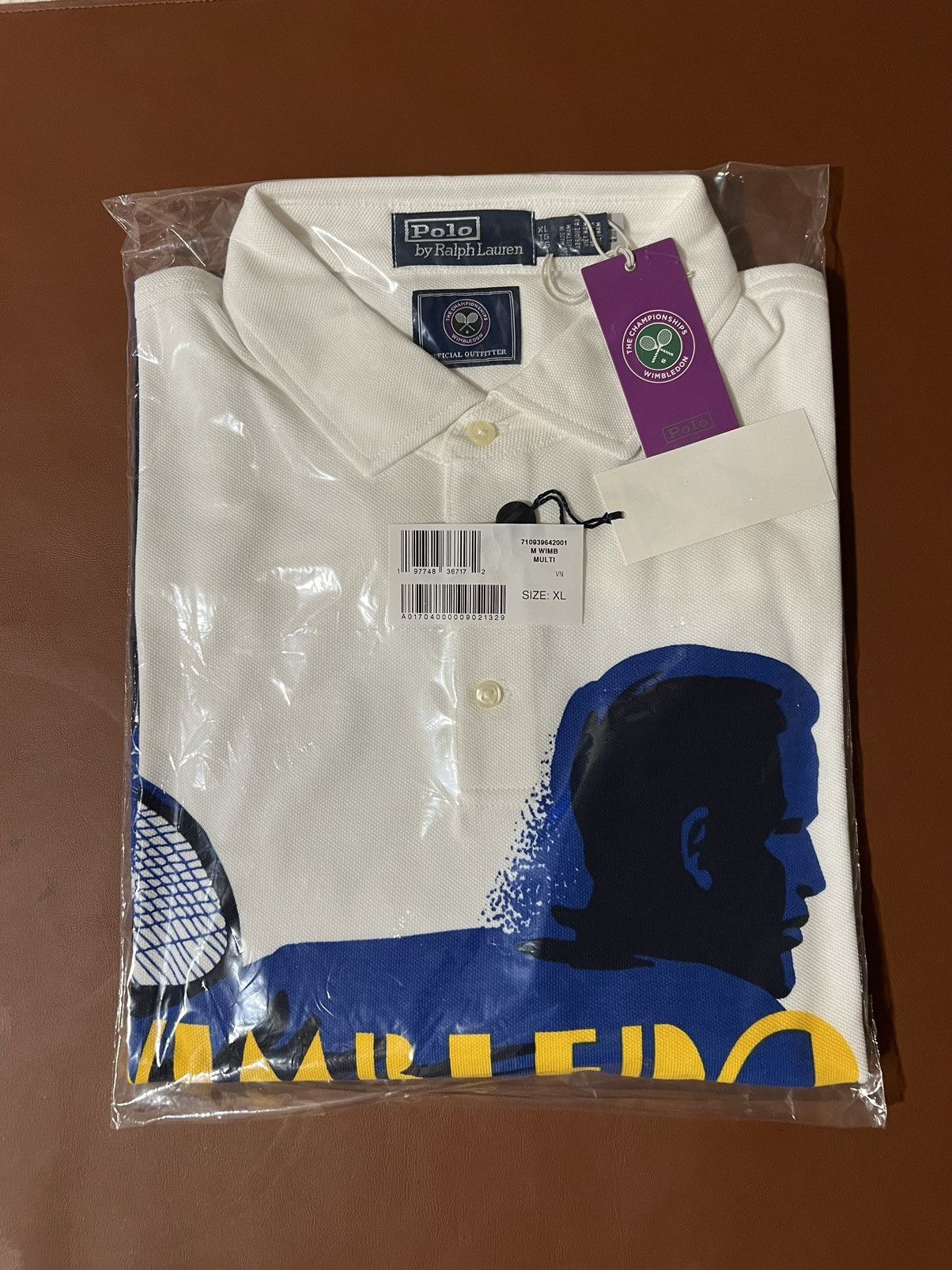 Polo Ralph Lauren Polo Ralph Lauren Wimbledon Classic Fit Tennis Player Size US XL / EU 56 / 4 - 5 Thumbnail