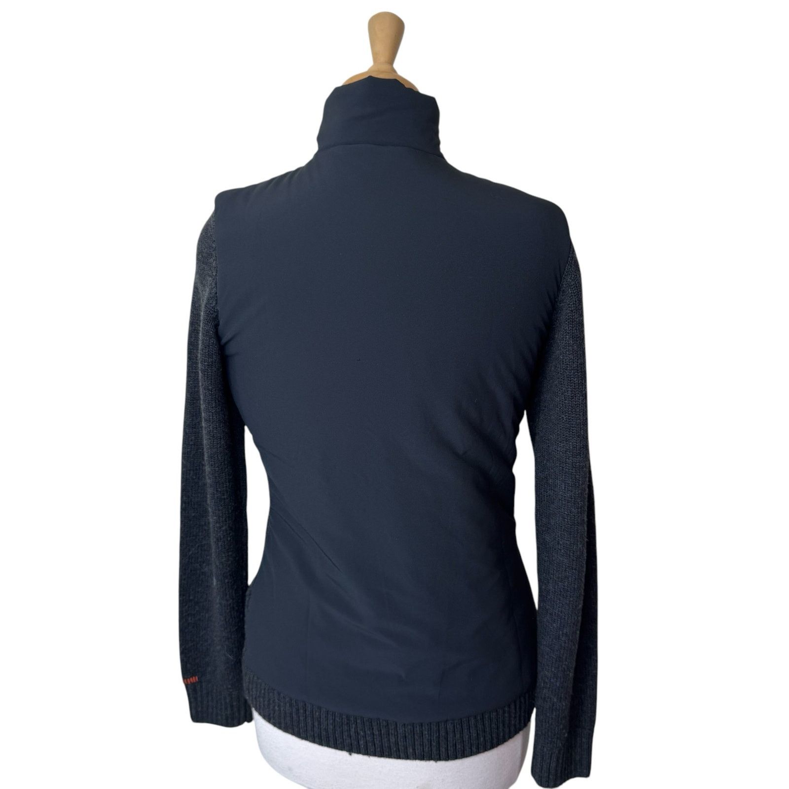 KJUS KJUS Mixed Media Cable Knit Zip Up Sweater Jacket 34/ XS Size XS / US 0-2 / IT 36-38 - 2 Thumbnail