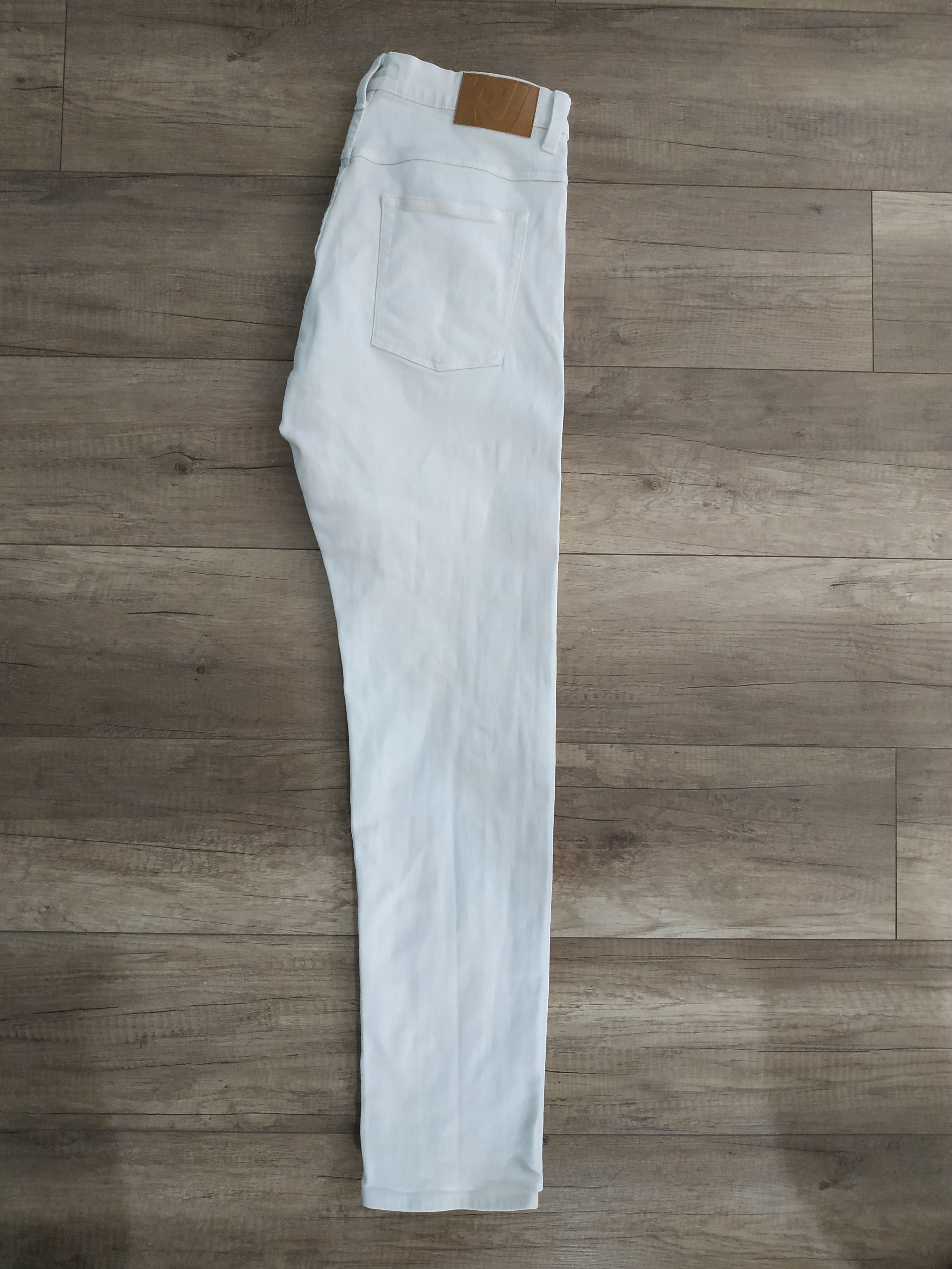 Jil Sander × Uniqlo Uniqlo x Jil Sander Men's White Jeans/ Denim Trousers, W 33 Size US 33 - 9 Thumbnail