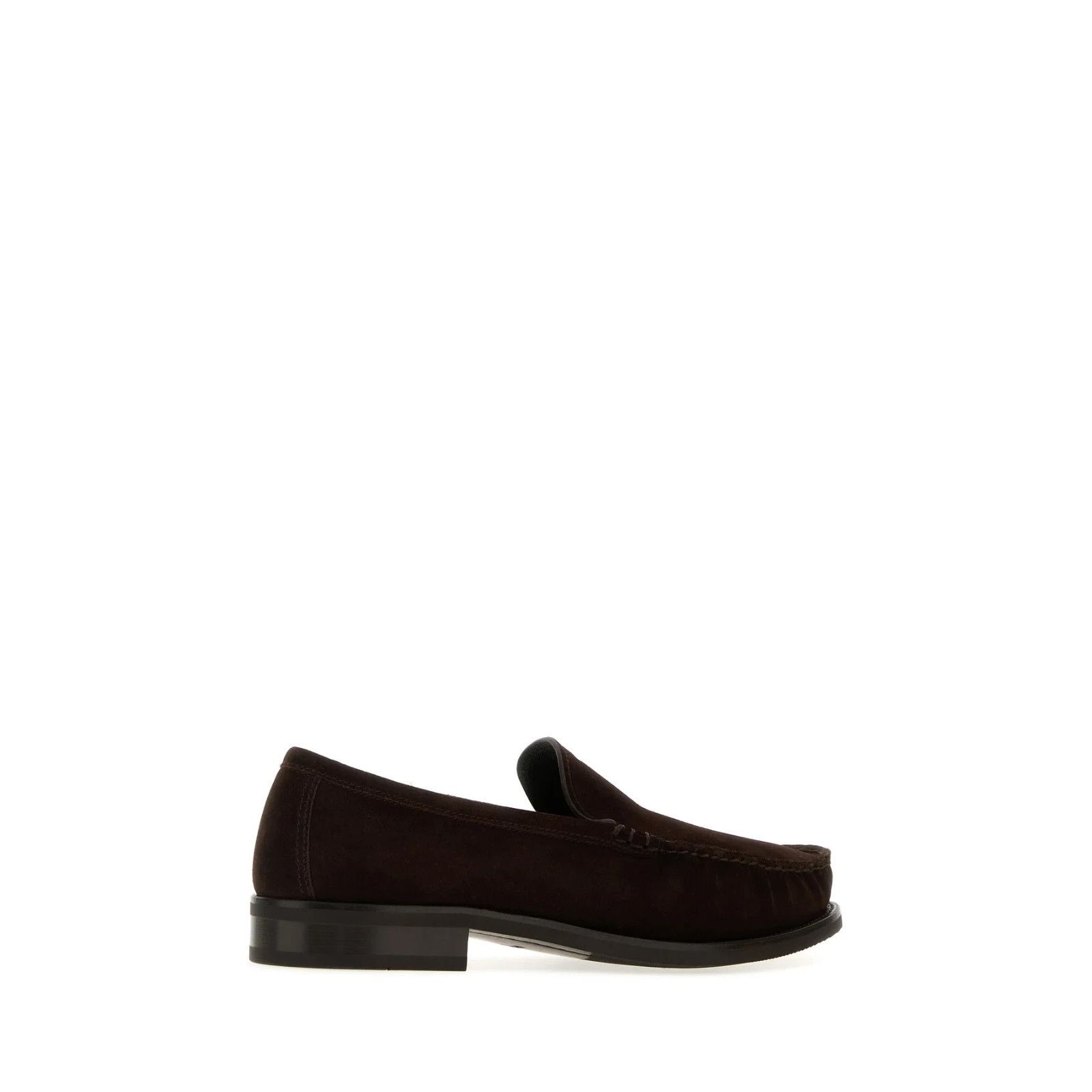 Prada PRADA Dark Brown Suede Loafers New And Authentic (Men's size Size US 12 / EU 45 - 3 Thumbnail