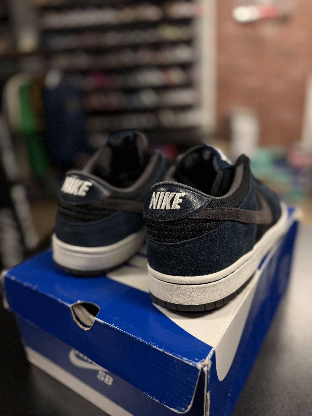 Nike Nike Dunk Pro SB Low Obsidian/Midnight Fog-Black size 11 Size US 11 / EU 44 - 5 Thumbnail
