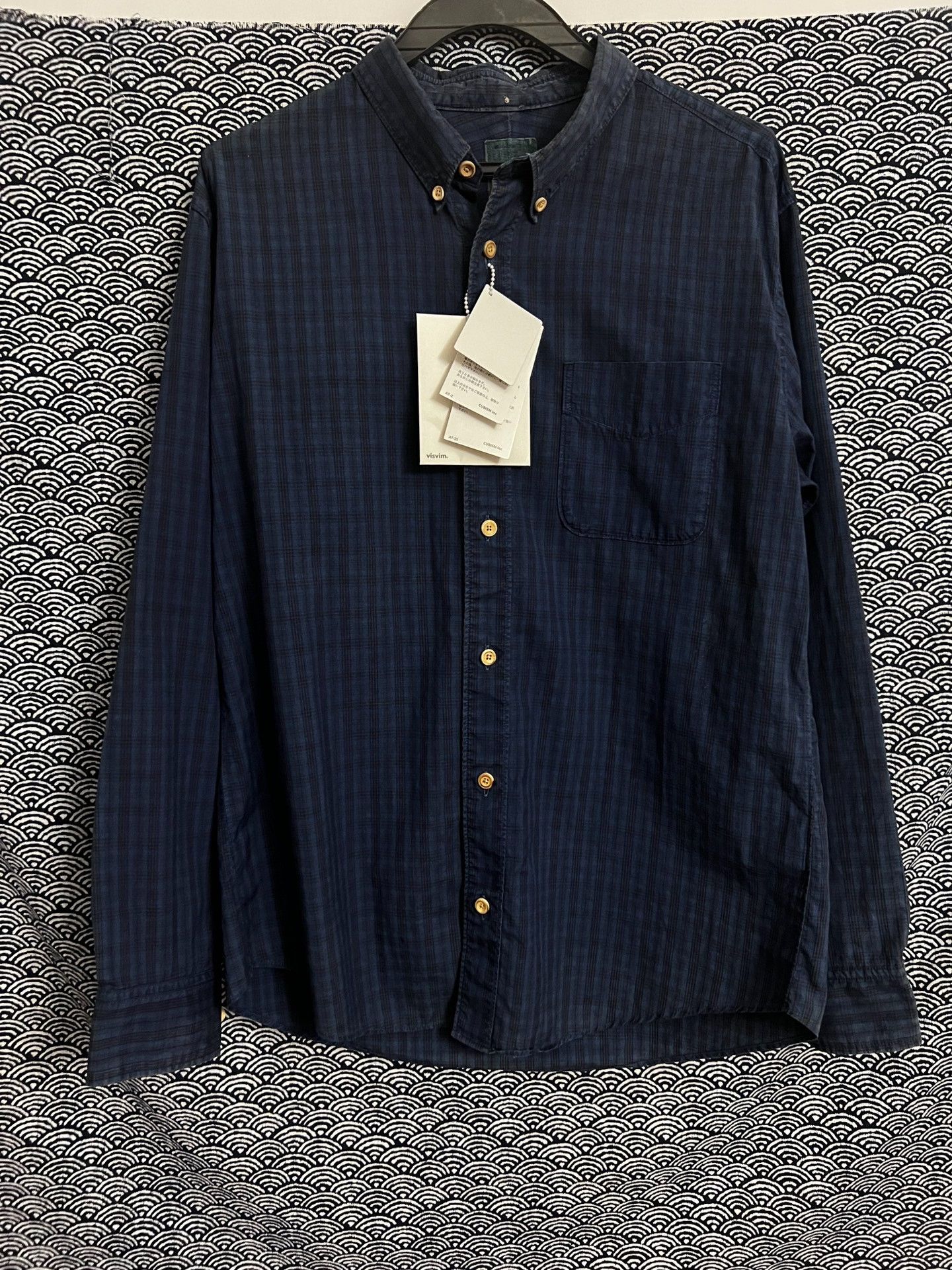 Visvim Visvim 12AW ICT Indigo Paisley Shirt Size US M / EU 48-50 / 2 - 1 Thumbnail