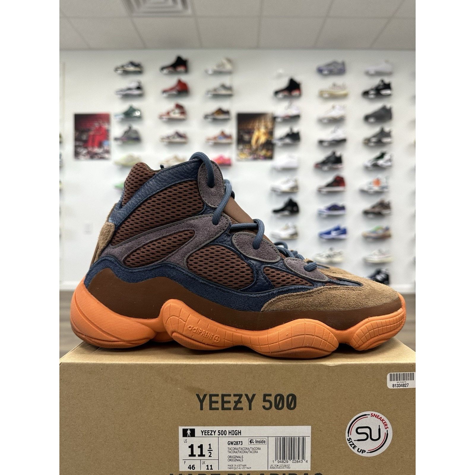 Yeezy Sneakers Yeezy 500 High Tactile Orange Yeezy 500 Kids Orange