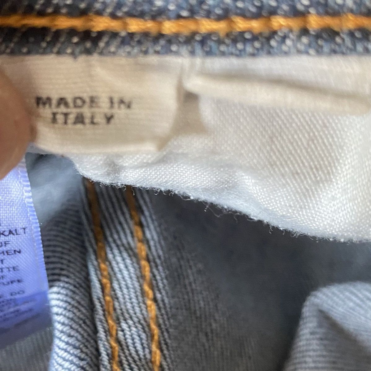 Yohji Yamamoto Y3 Three Stripe Pocket Jeans Size US 30 / EU 46 - 7 Thumbnail
