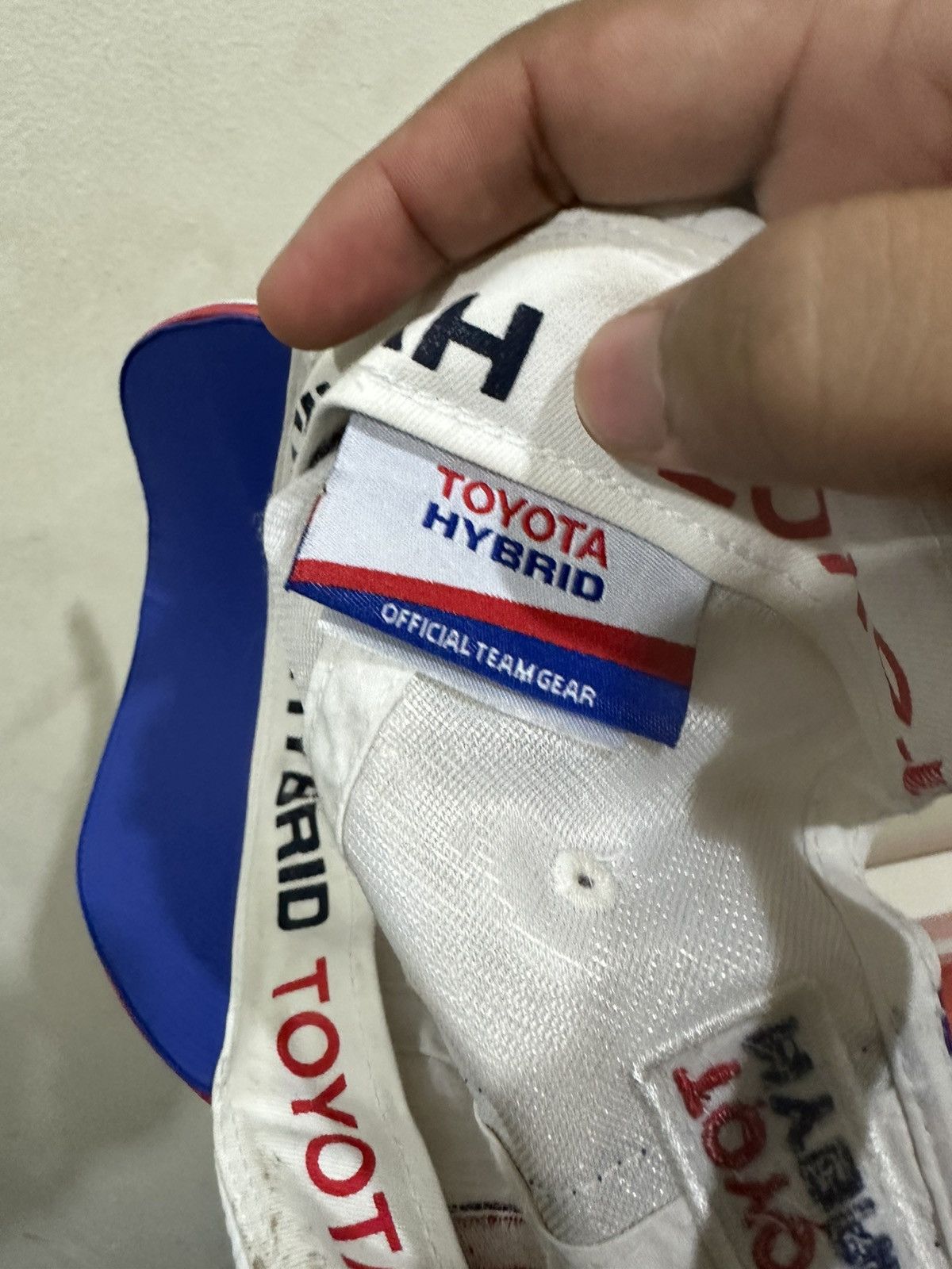 Japanese Brand Toyota HYBRID Racing Hat Size ONE SIZE - 7 Thumbnail