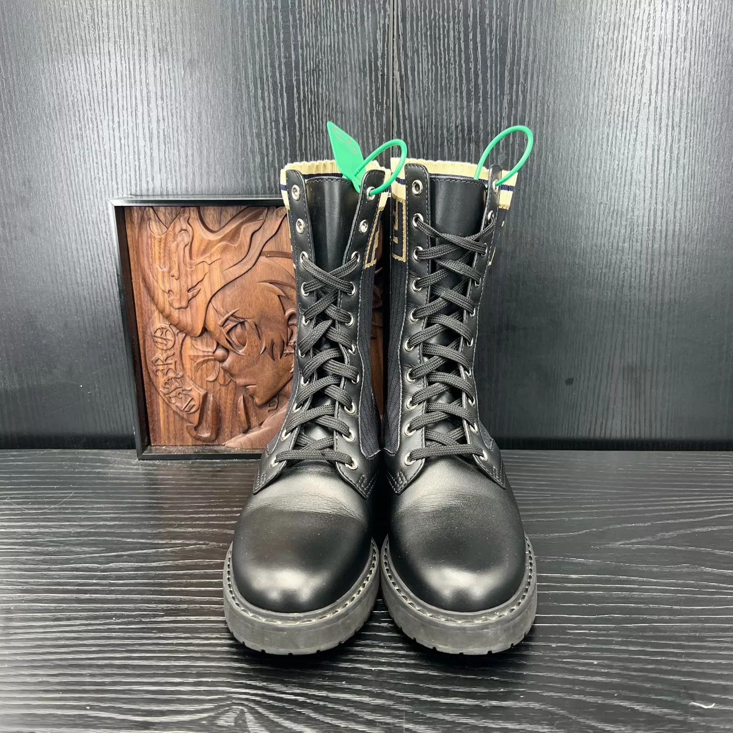 Fendi Fendi Rockoko Black Martin Boots 36 Mint Boxed Size US 5.5 / IT 35.5 - 6 Thumbnail