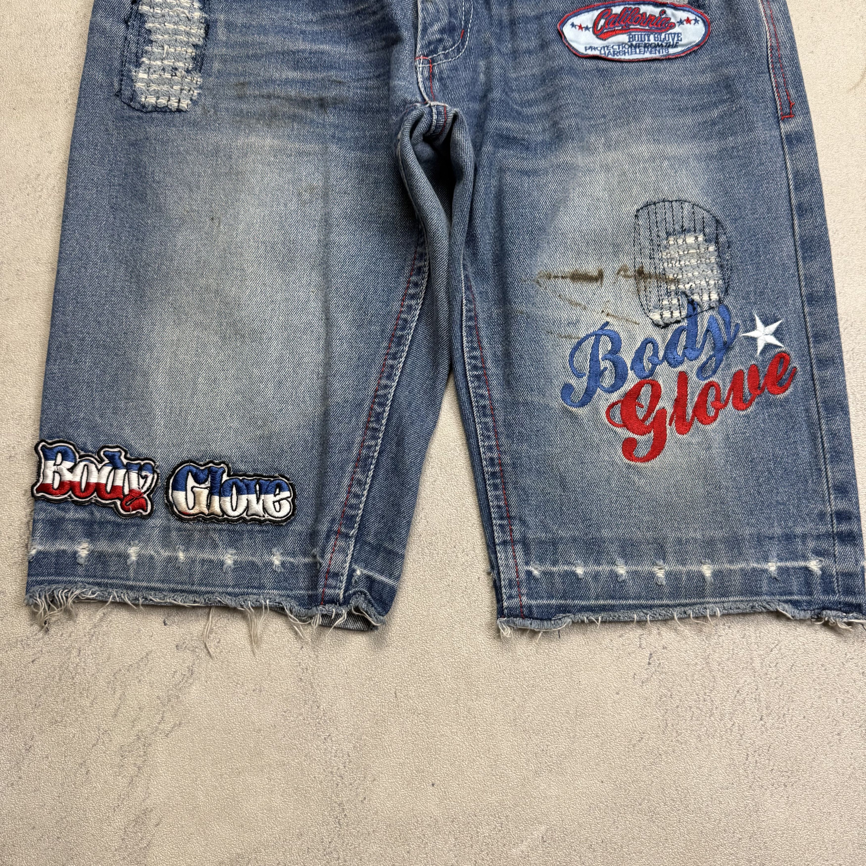 Body Glove Vintage Y2K Body Glove Shorts Jeans Size US 32 / EU 48 - 3 Thumbnail