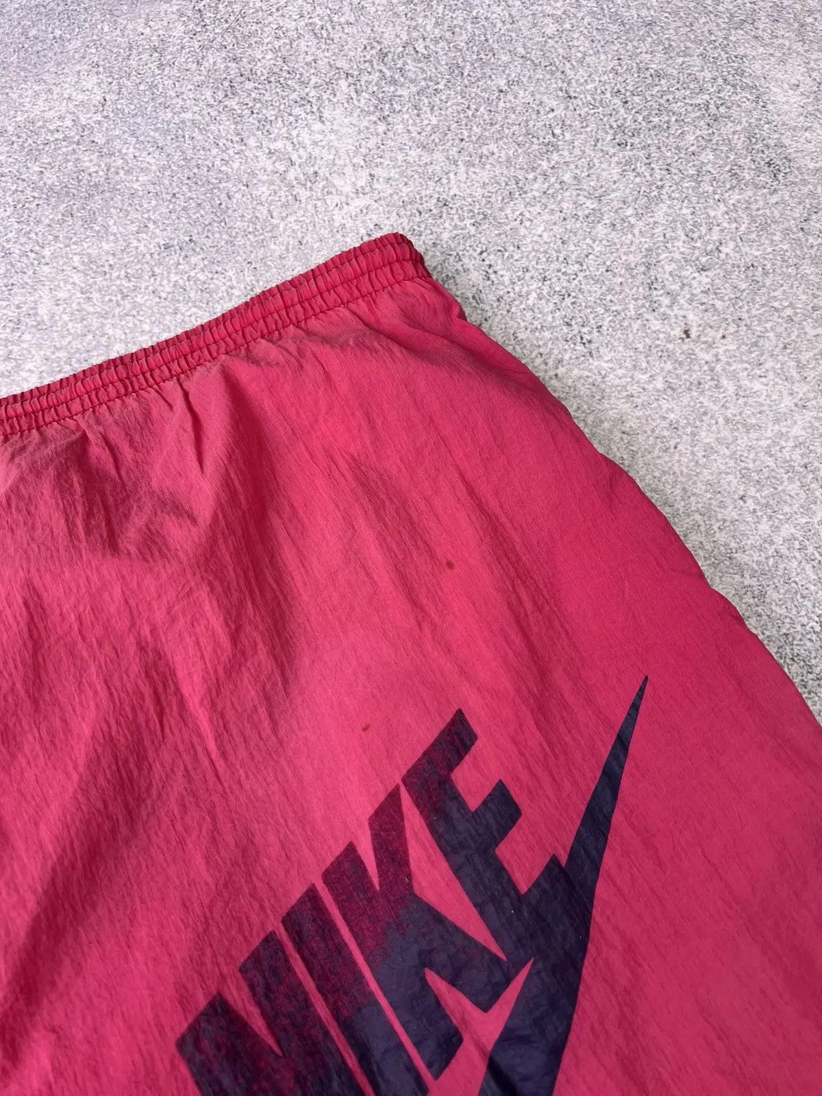 Nike × Vintage Vintage Nike 90s style shorts big logo swoosh Size US 35 - 10 Thumbnail