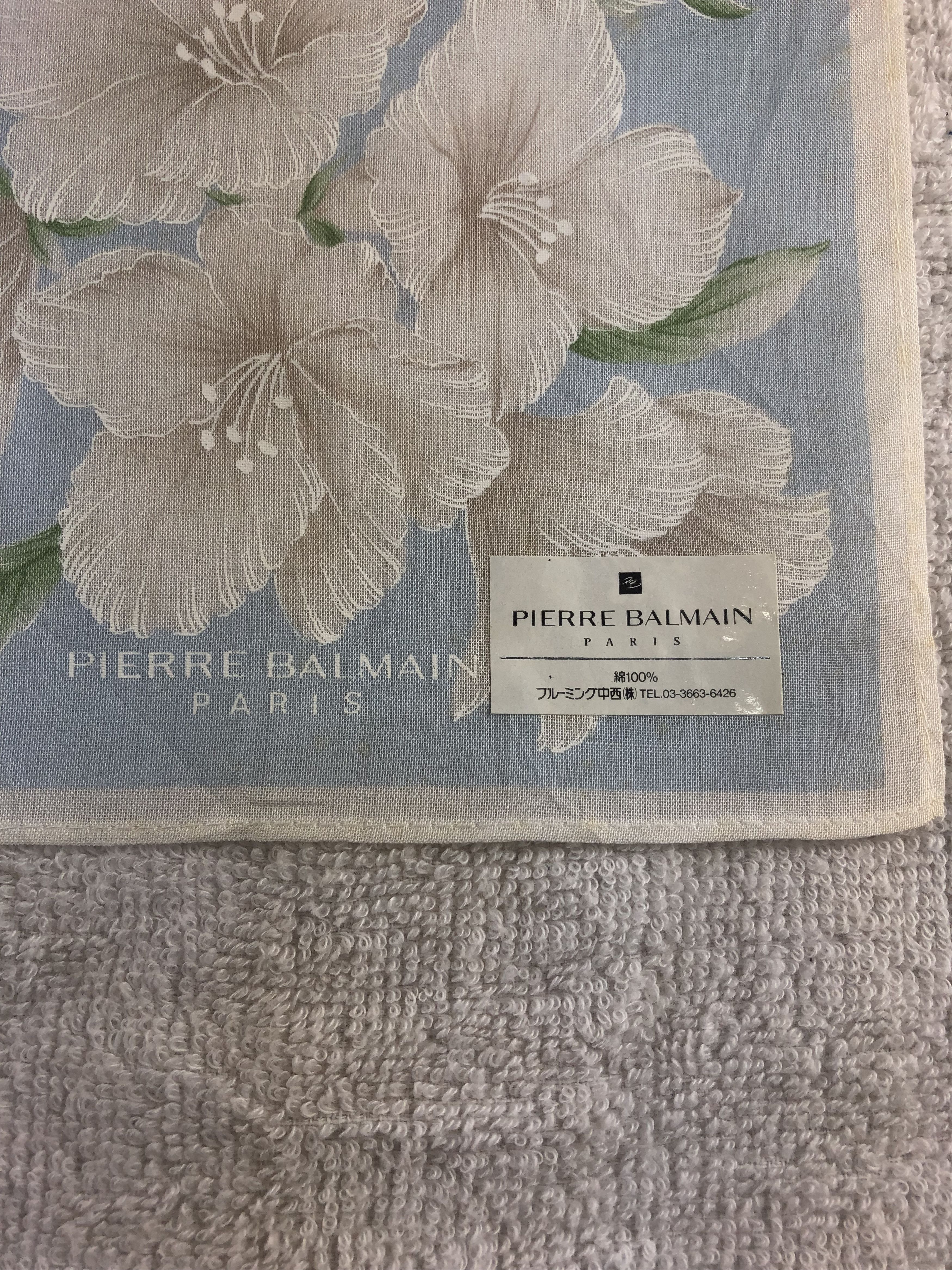 Pierre Balmain × Vintage Pierre Balmain Handkerchief / Bandana / Neckerchief Size ONE SIZE - 5 Thumbnail