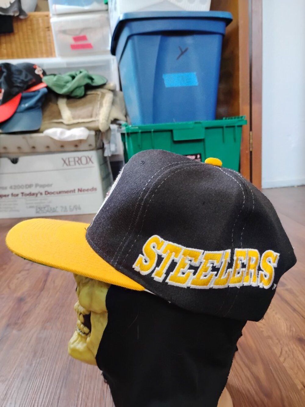 Sports Specialties Vintage Sports Specialties Sidewave Pittsburgh Steelers Hat Size ONE SIZE - 2 Thumbnail
