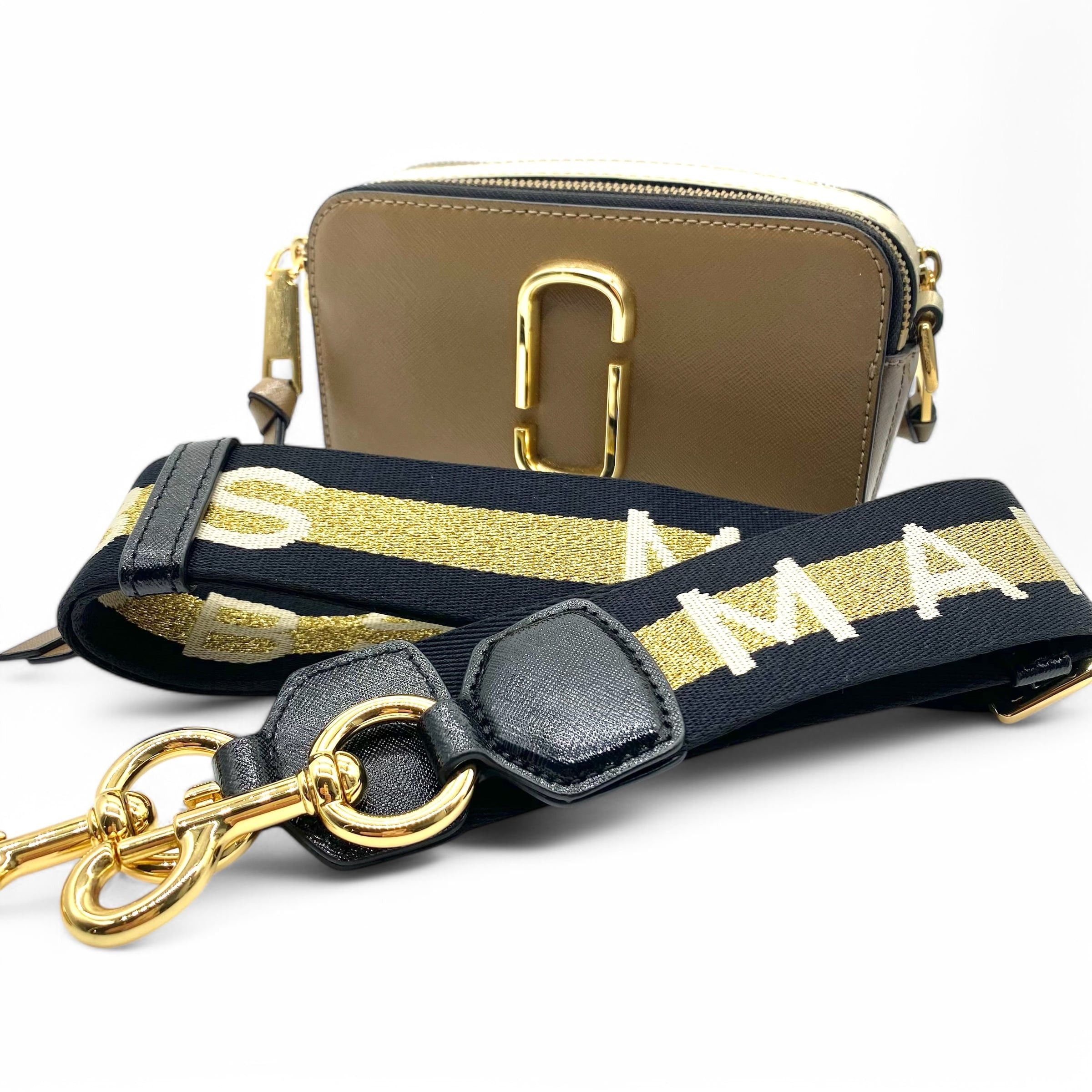 MARC JACOBS THE SNAPSHOT Shoulder Bag Brown