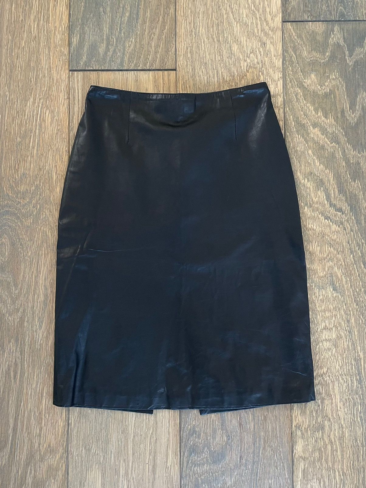 Chrome Hearts Chrome Hearts Leather Dagger Zip Skirt Size 28" / US 6 / IT 42 - 2 Thumbnail