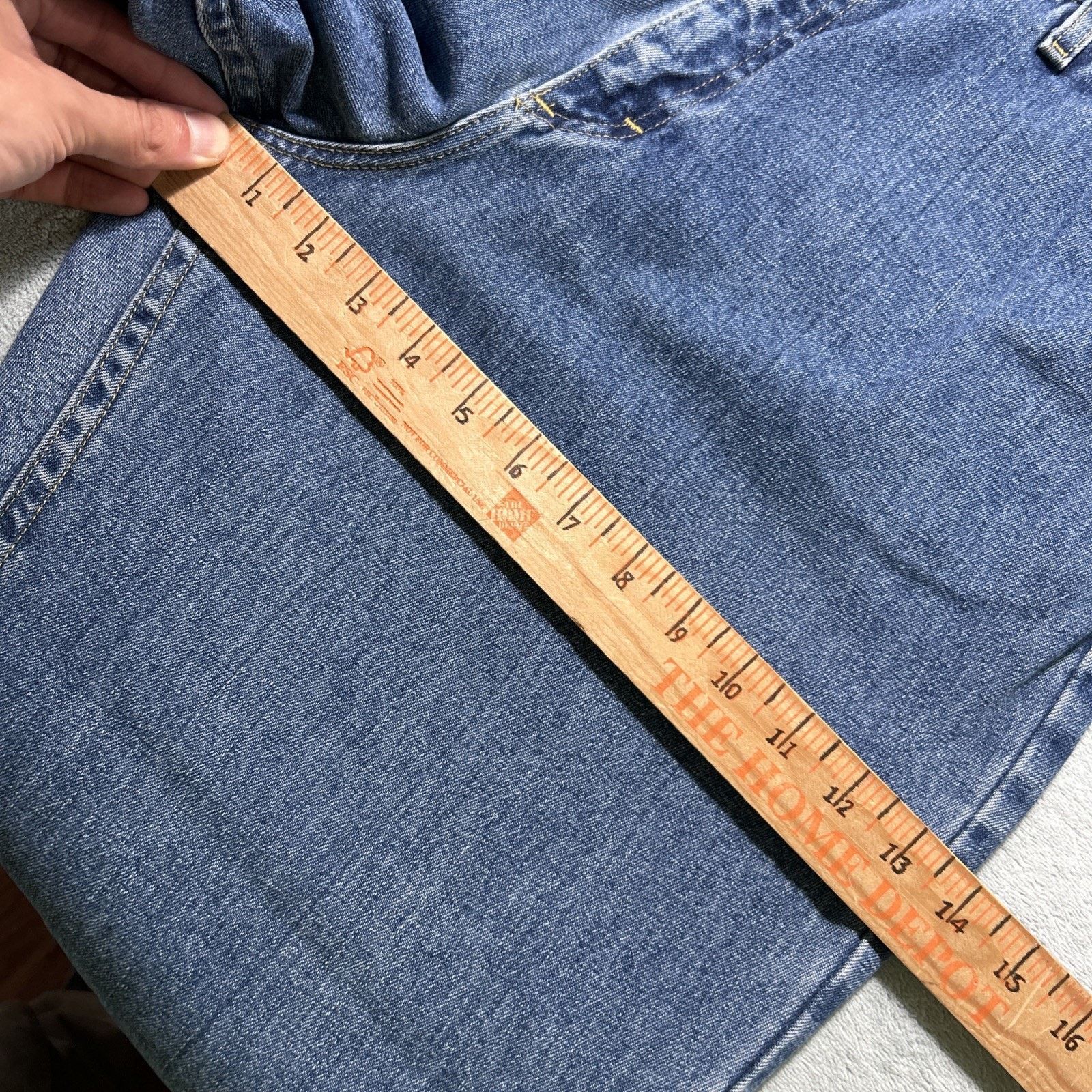 L.L. Bean LL Bean Relaxed Straight Jeans Women 16 34x27 Hamilton Loose Size 38" / US 16 / IT 52 - 17 Thumbnail