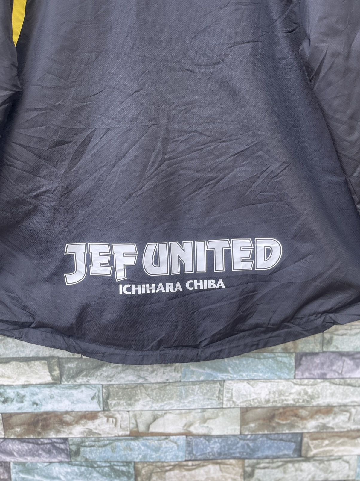 Kappa Black Jacket JEF United Ichihara Chiba Branding Size L